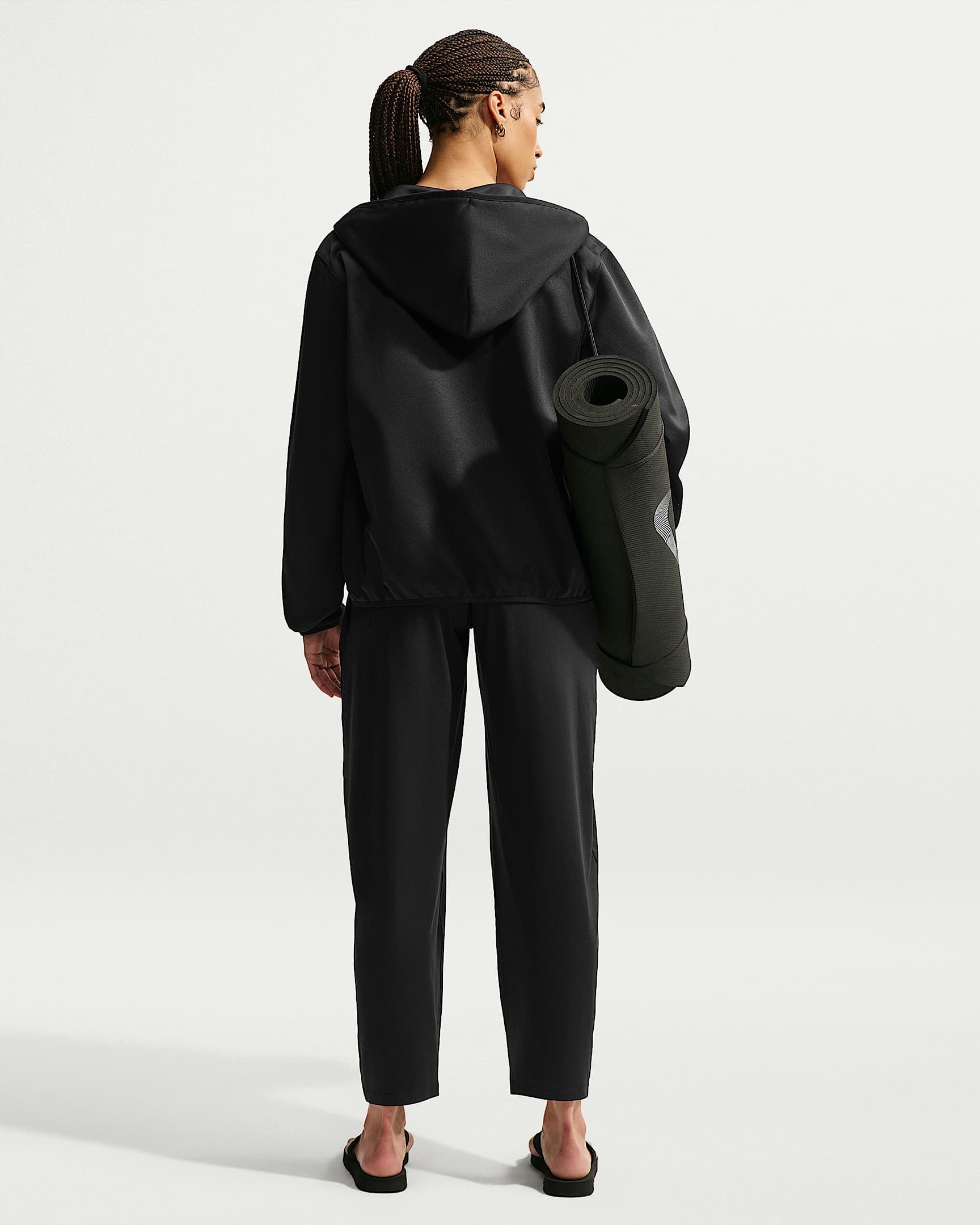 Nike Trainingsjacke W NK TF STDO FLC SPT STD FZ HD auch in großen Größen – Bild 2 von 5