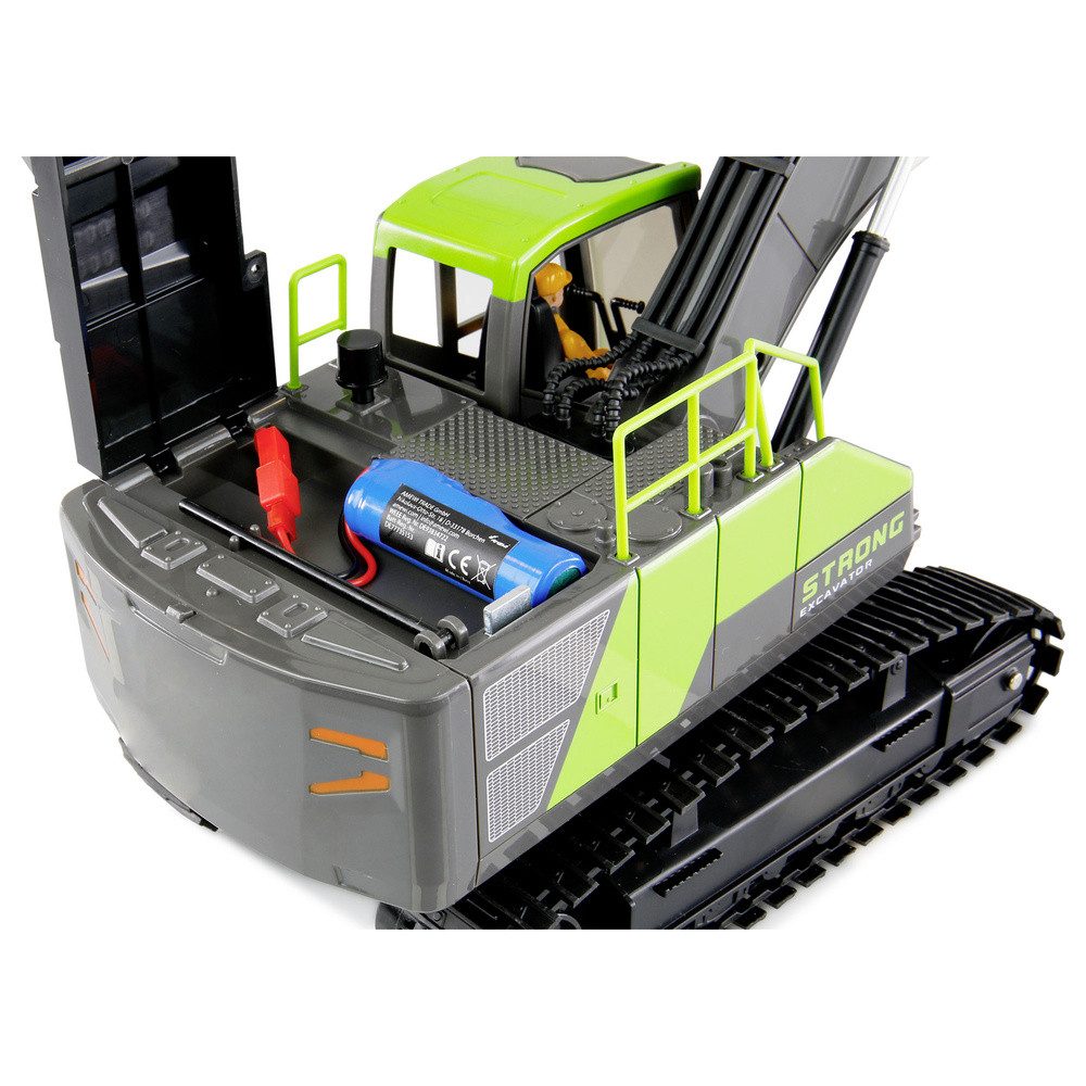 Thumbnail - Amewi RC-Traktor Amewi Kettenbagger G071E 1:18 RC Funktionsmodell Baufahrzeug