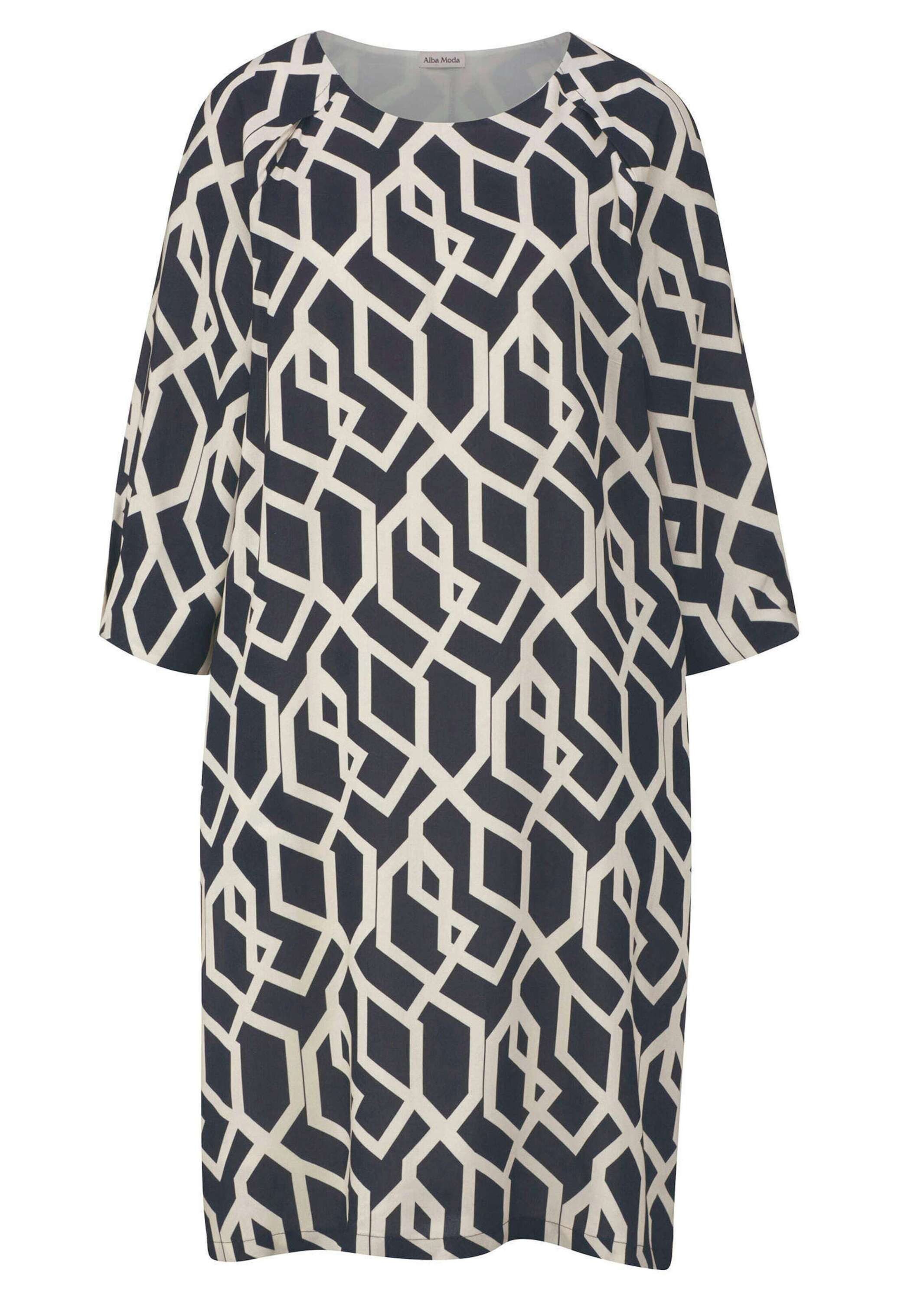 Alba Moda Druckkleid Kleid in grafischem Dessin
