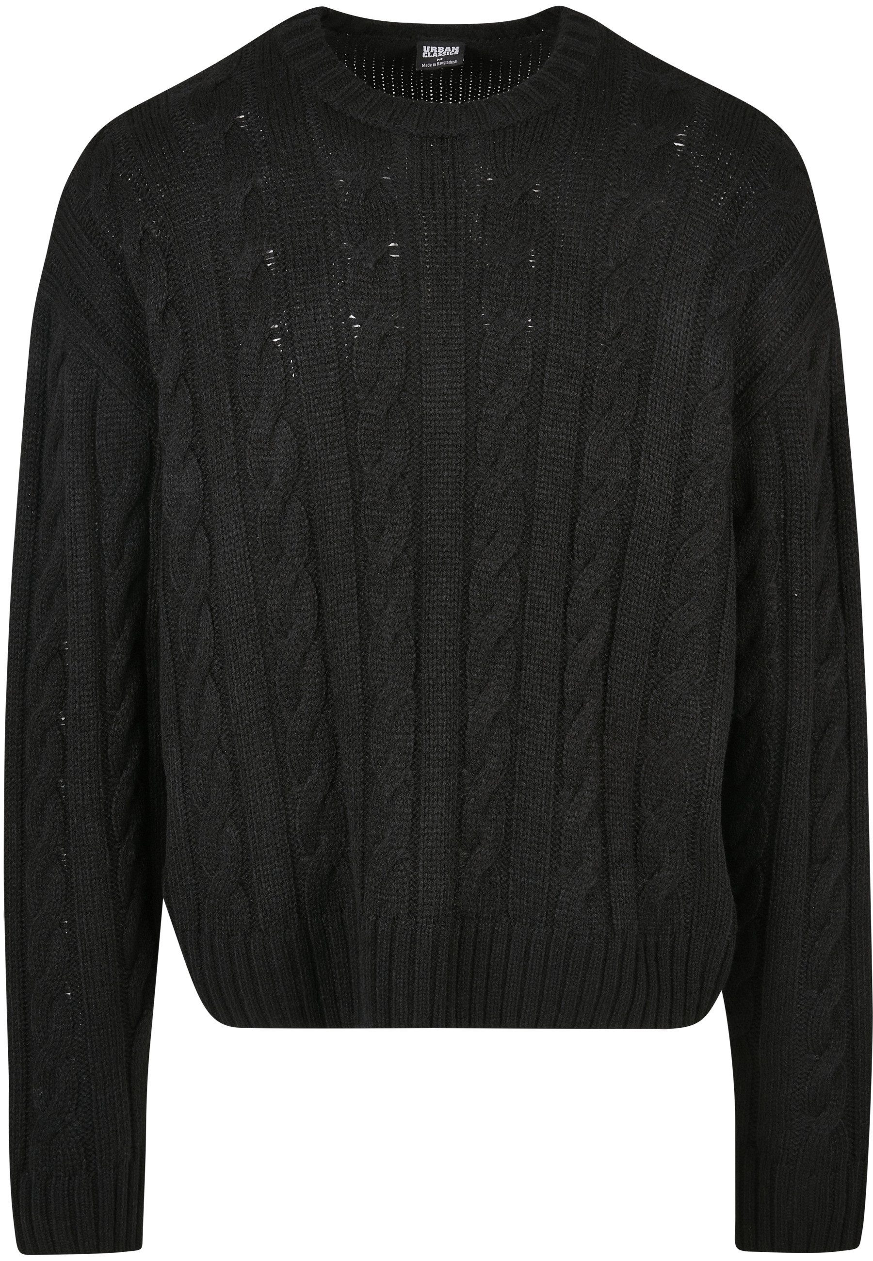URBAN CLASSICS Rundhalspullover Urban Classics Herren Boxy Sweater (1-tlg)