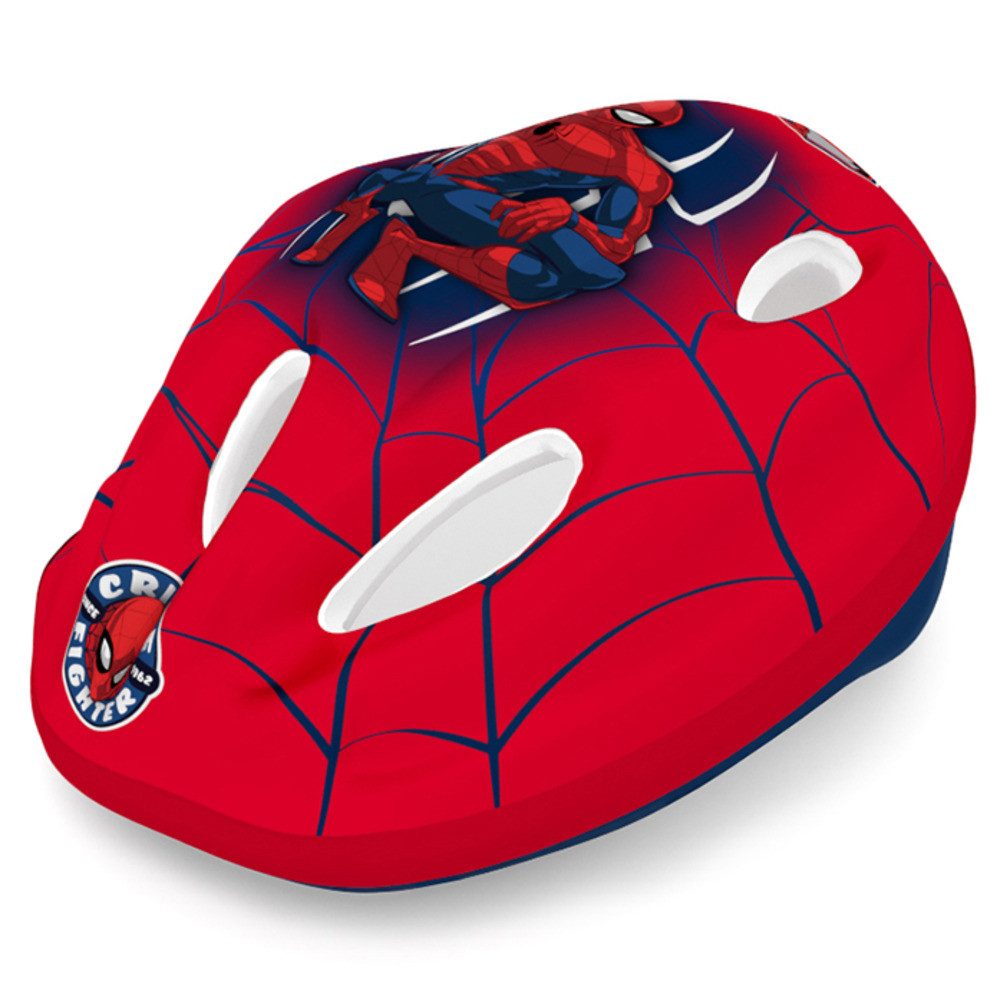 Seven Polska Kinderfahrradhelm Marvel "Spiderman", verstellbar, 52-56cm, Kids, ab ca. 6 Jahre
