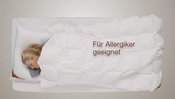 Gänsedaunenbettdecke, Daunen-Federn Winter Bettdecke extrawarm, daunen-federn.de, Füllung: 100 % neue Gänsedaunen, für Allergiker geeignet