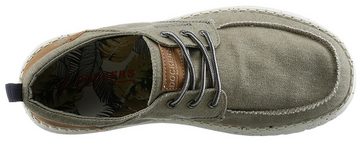 Dockers by Gerli Sneaker mit gesprenkelter Laufsohle, Freizeitschuh, Halbschuh, Schnürschuh