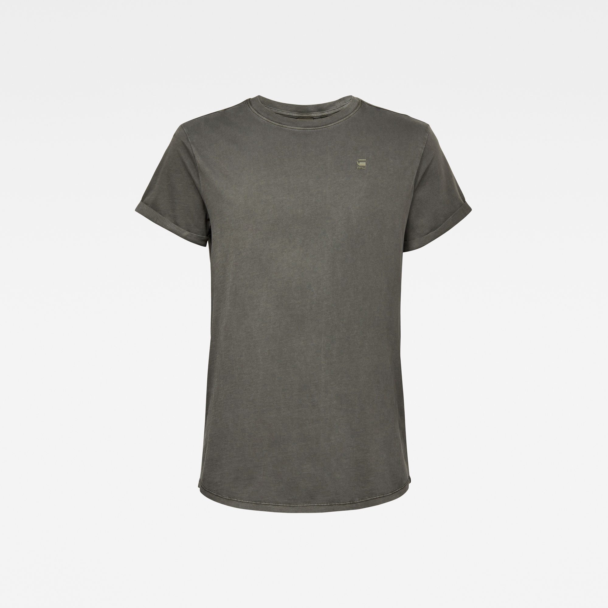 G-STAR Kurzarmshirt Lash Rundhals, Logoapplikation