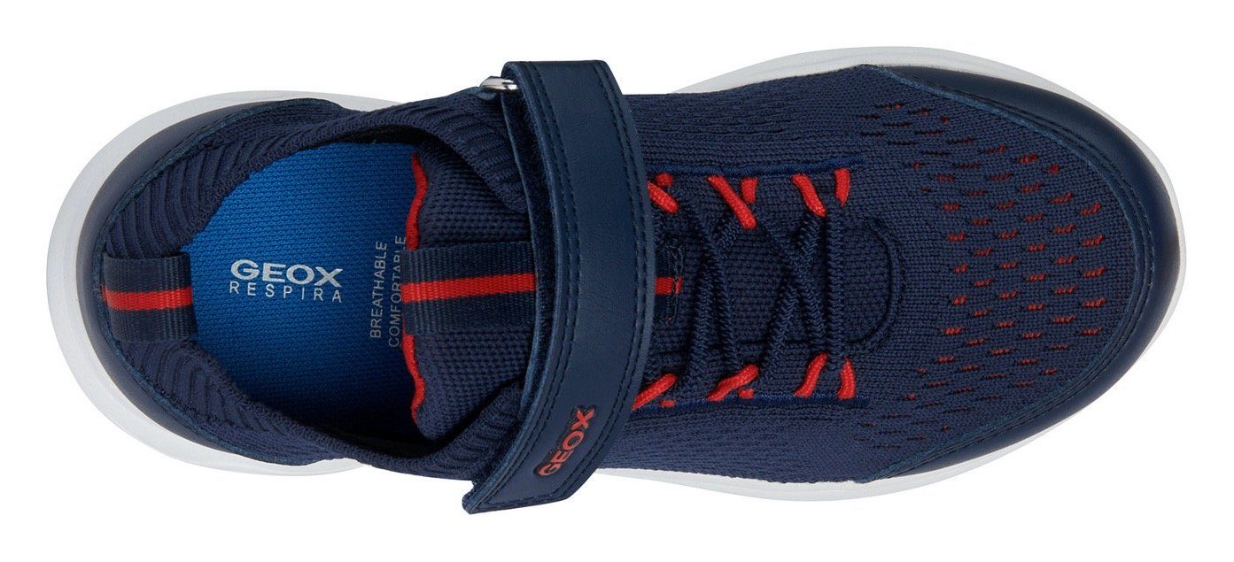 Wechselfußbett Sneaker mit dunkelblau Geox BOY SPHERICA J