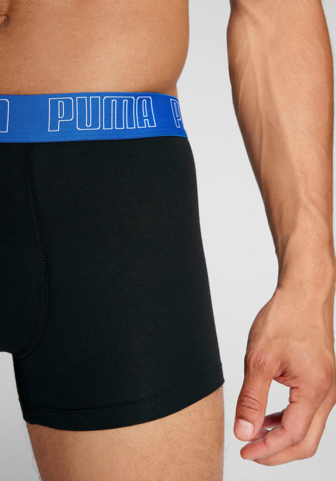 PUMA Trunk PUMA MEN EVERYDAY TRUNKS 2P (2er Pack) mit Logobund