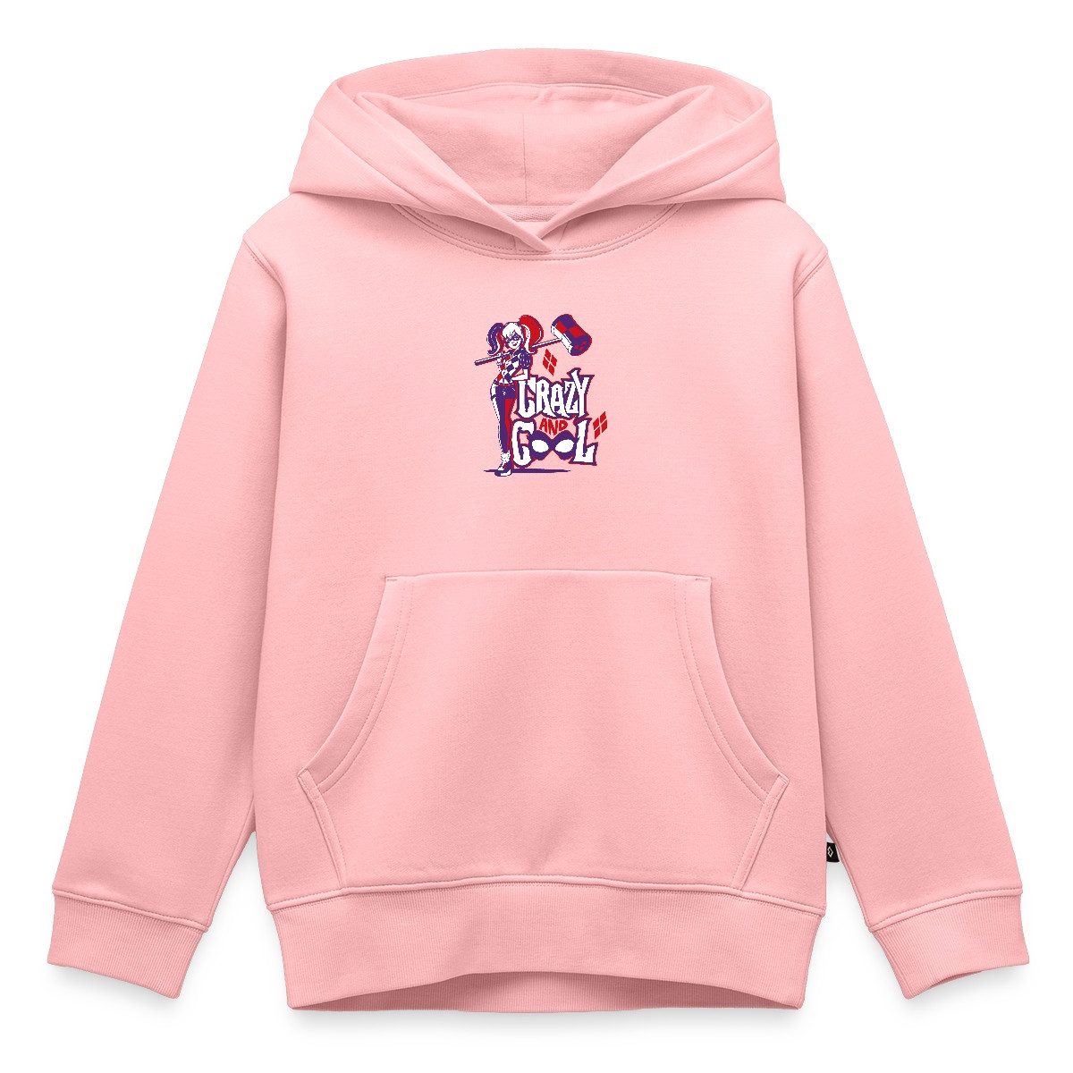 Hoodie Super Hero Girls Harley Quinn Hammer Kinder Premium Hoodie