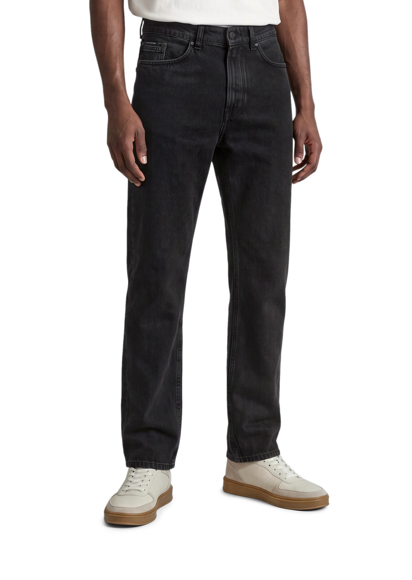 Marc O'Polo DENIM Tapered-fit-Jeans aus reiner Bio-Baumwolle