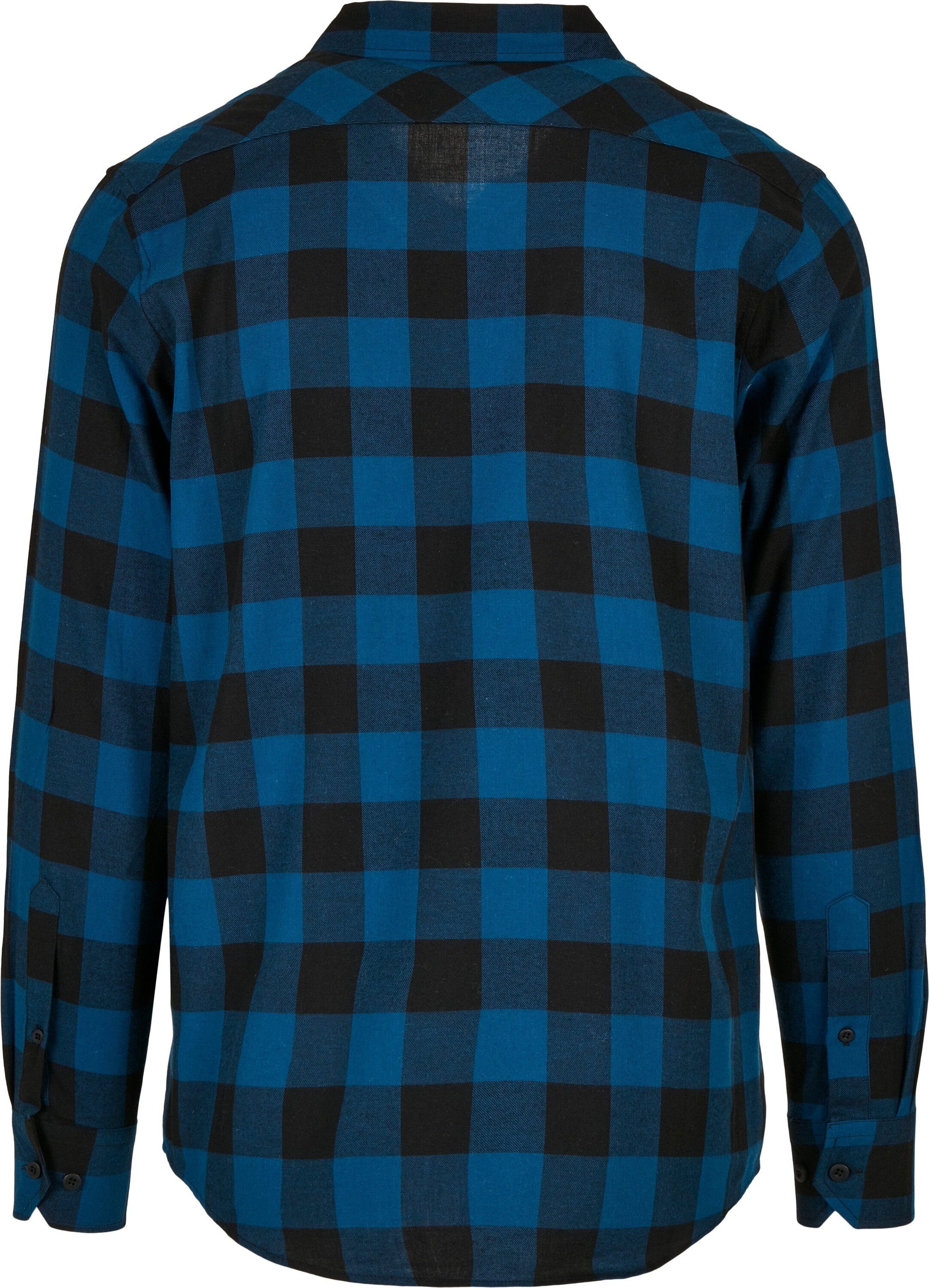 (1-tlg) Checked Shirt CLASSICS Flanell Langarmshirt blue/black URBAN