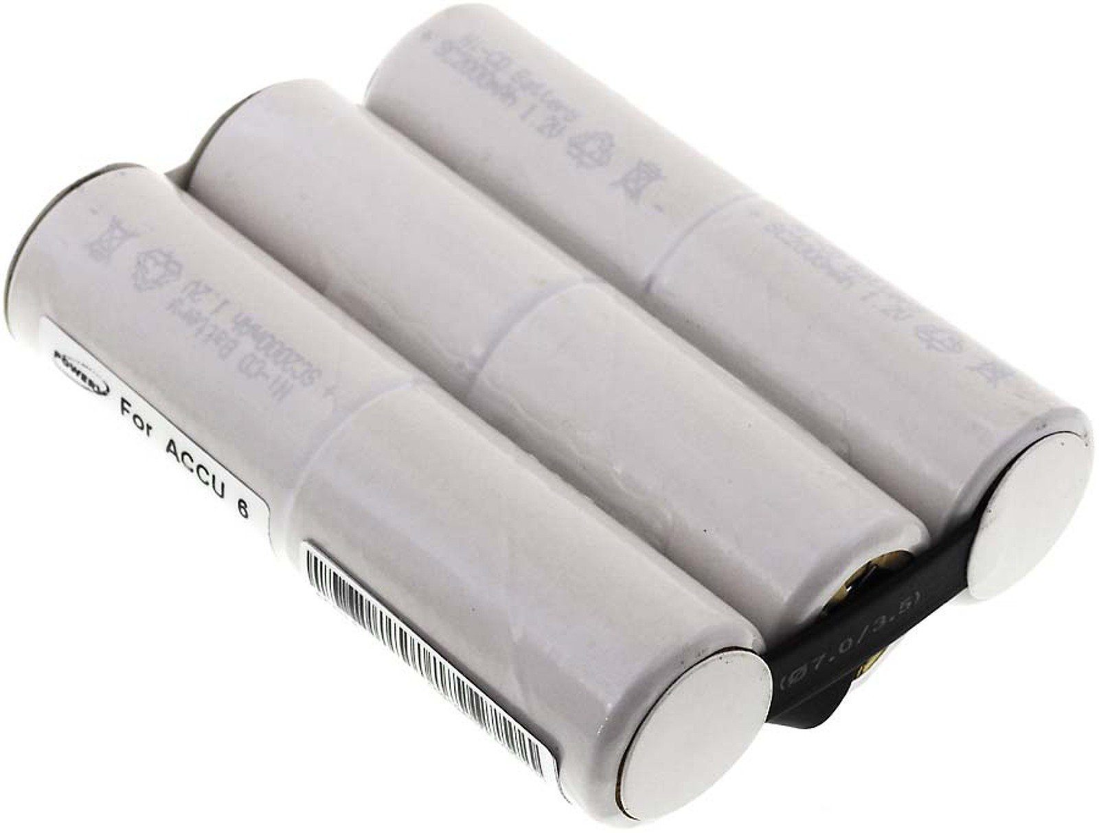 (7.2 V) Akku Akku 2000 mAh Powery für Typ Gardena Accu6