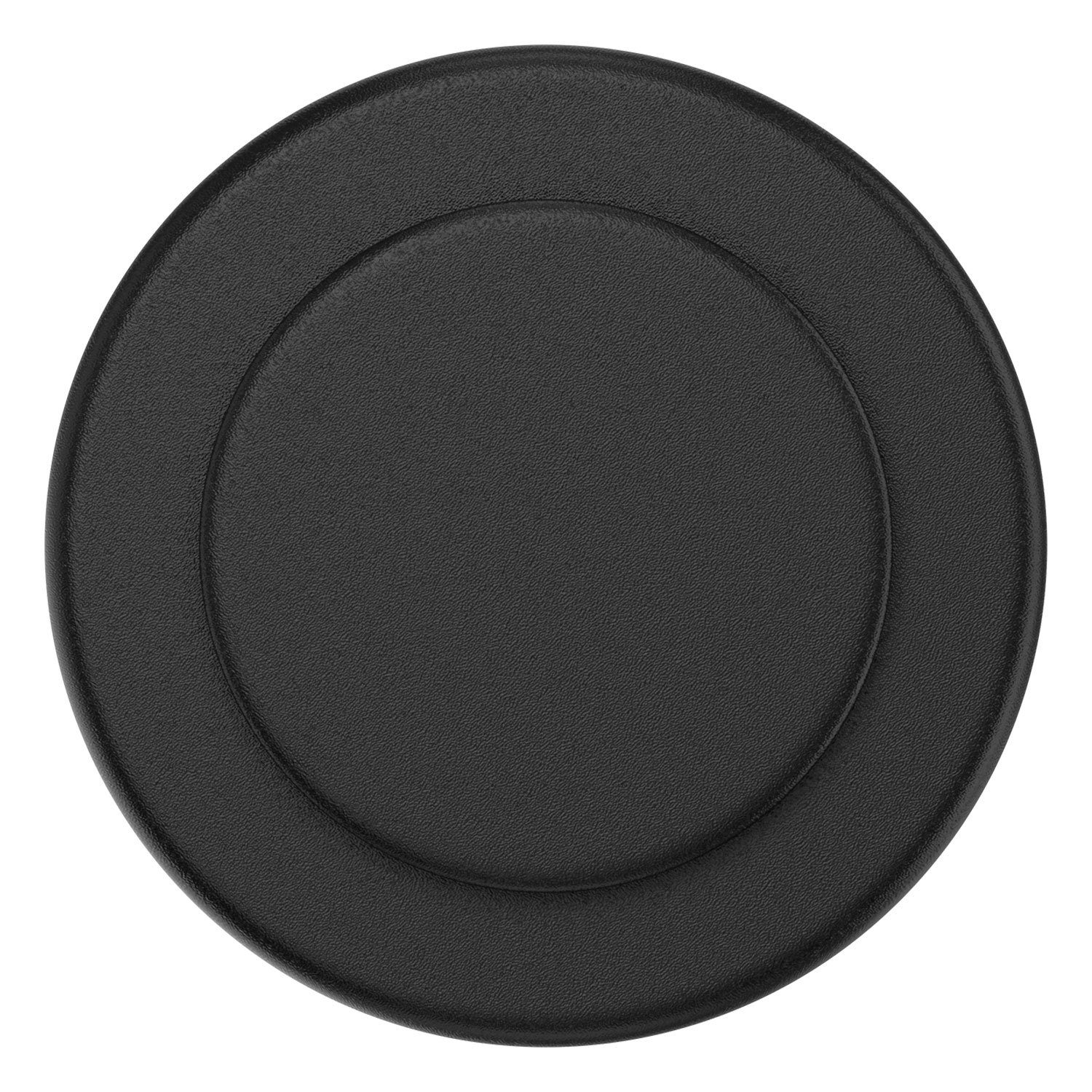 Popsockets Popsockets PopGrip Round für MagSafe - Inklusive Adapterring für MagSafe (Schwarz, (Ausziehbarer Sockel und Griff mit einem Austauschbarem Top)