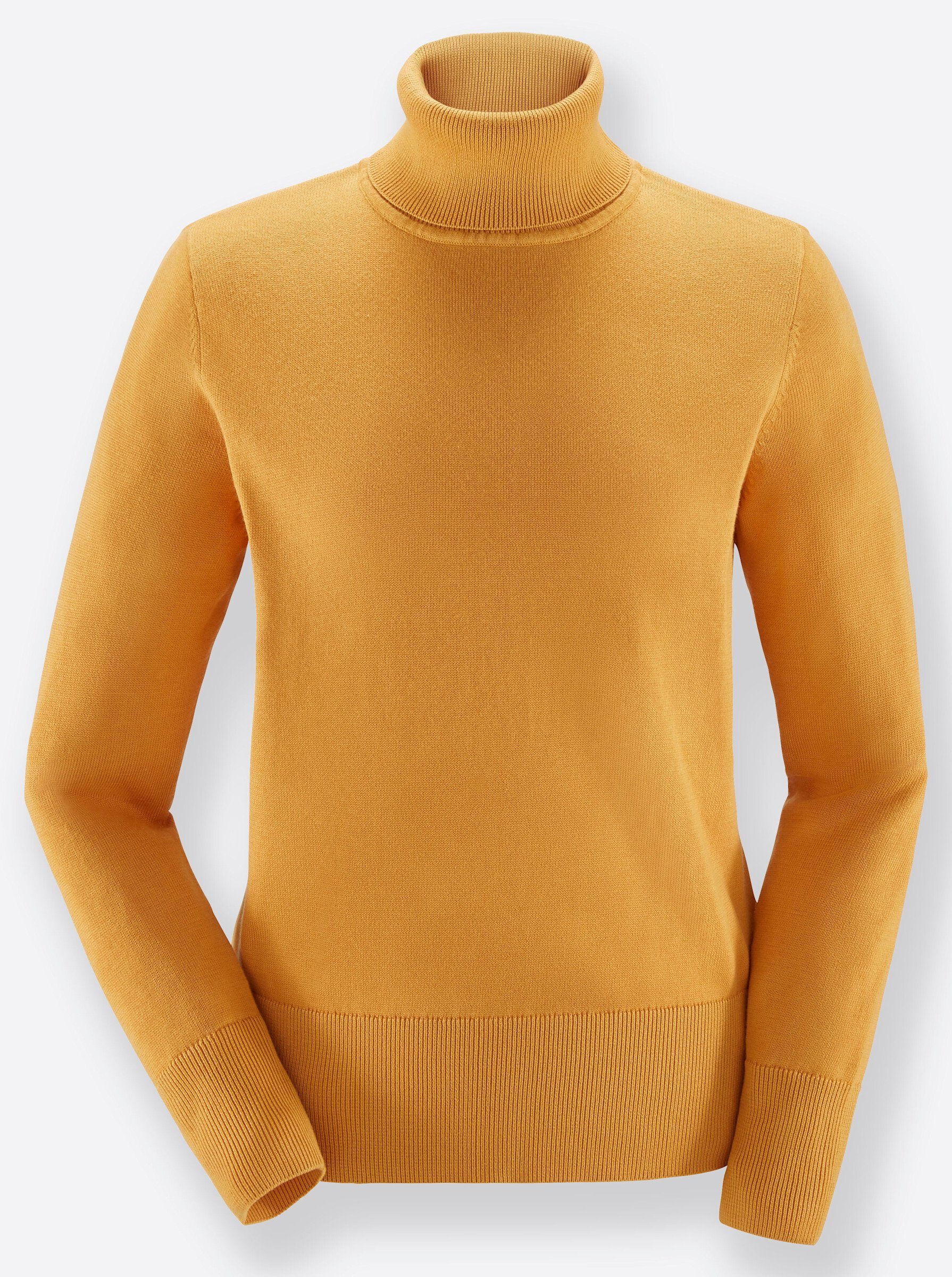 Witt Strickpullover Pullover Langarm Jersey, Rippoptik