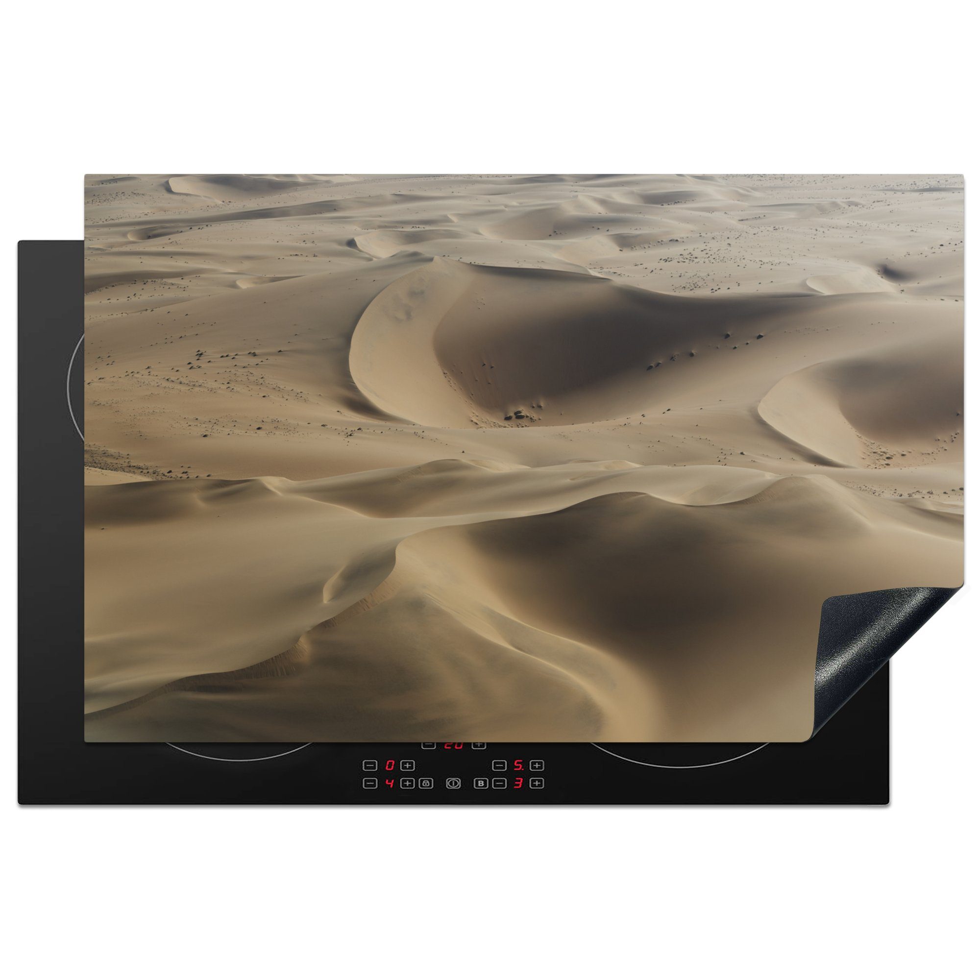 MuchoWow Herdblende-/Abdeckplatte Die Namib-Wüste in Namibia, Vinyl, (1 tlg), 81x52 cm, Induktionskochfeld Schutz für die küche, Ceranfeldabdeckung