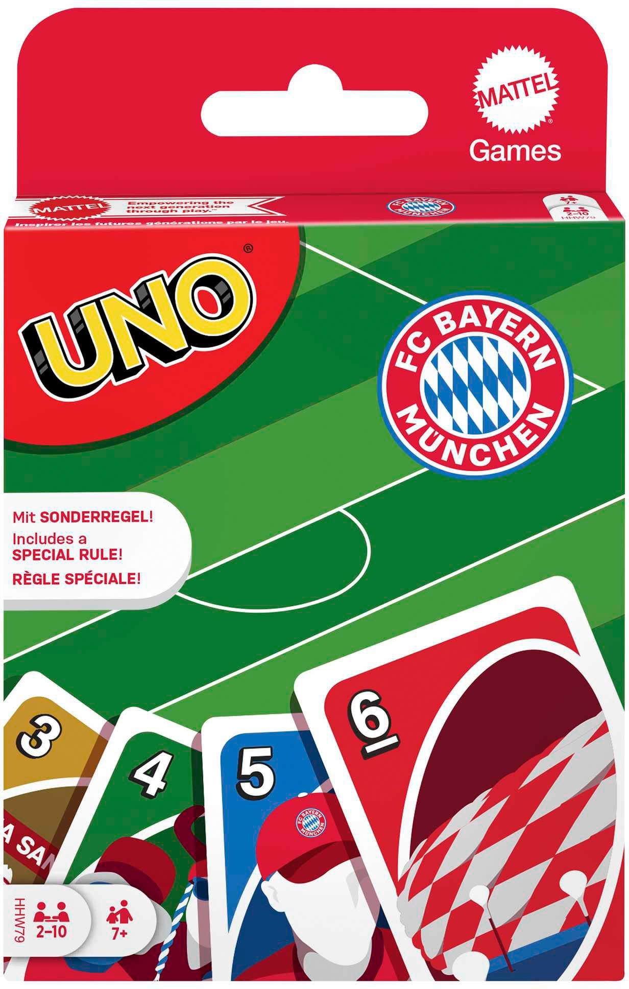 Mattel games Spiel, Kartenspiel »UNO, FC Bayern München« online kaufen |  OTTO