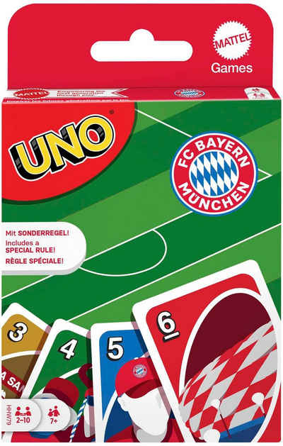 Mattel games Spiel, Kartenspiel »UNO, FC Bayern München«
