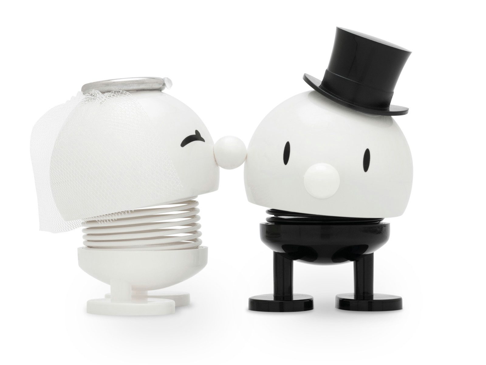 HOPTIMIST Dekofigur Bride & Groom White 8,5cm
