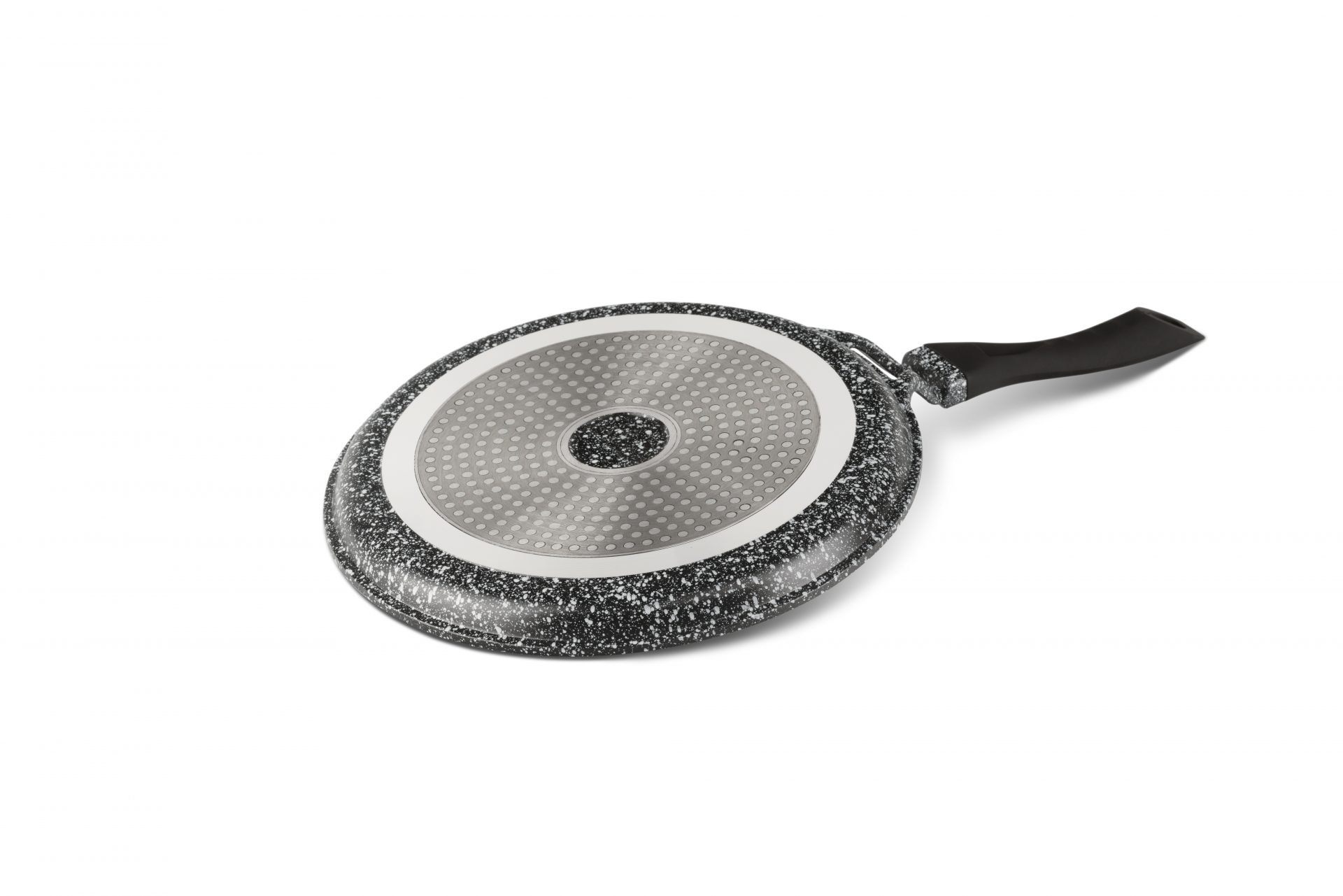 Edenberg Bratpfanne Pfannkuchen pfanne, Keramik, 20cm 24cm 28cm, Aluminium (1-tlg., Zum Braten von Pfannkuchen, Eiern, Würstchen und mehr)