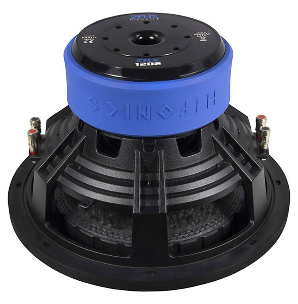 Hifonics ZRX12D2 30cm Subwoofer ZEUS 2000 Watt max. Auto-Subwoofer (1000 W, max.: W 30 cm)