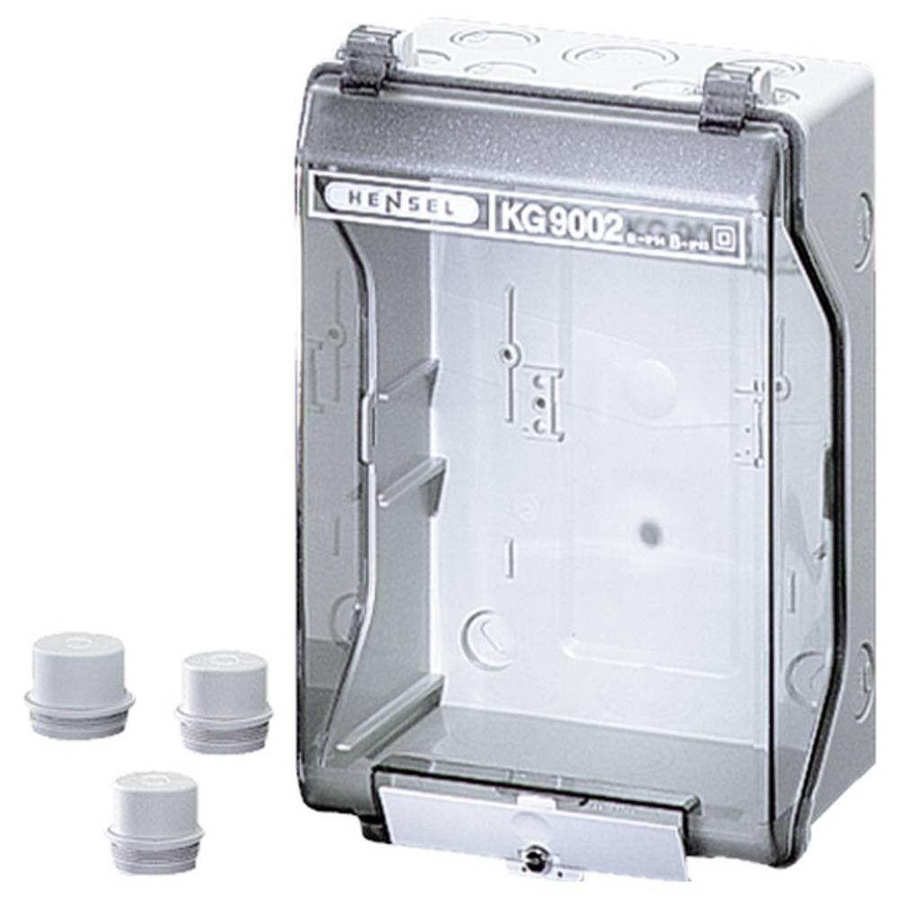 HENSEL Montagedose Leergehäuse 168x253x115mm 3300140, (Deckel Transparent)