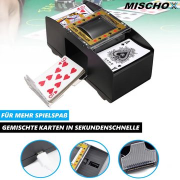 MAVURA Spiel, MISCHOX elektrischer Kartenmischer Kartenmischmaschine, automatische Poker Spielkartenmischmaschine Kartenmischgerät