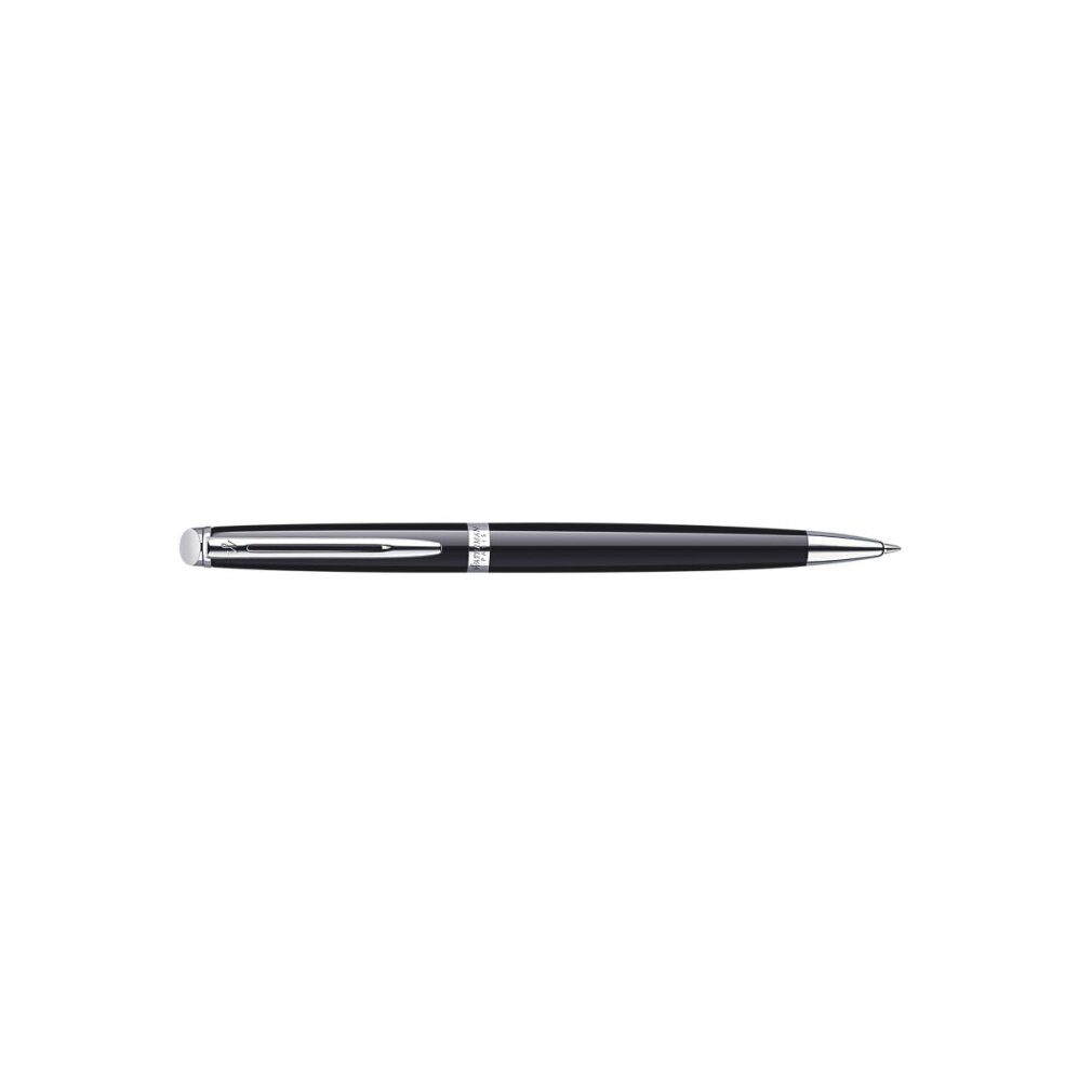 Waterman Kugelschreiber Kugelschreiber HÉMISPHÈRE Lack Schwarz schwarz Schreibfarbe blau