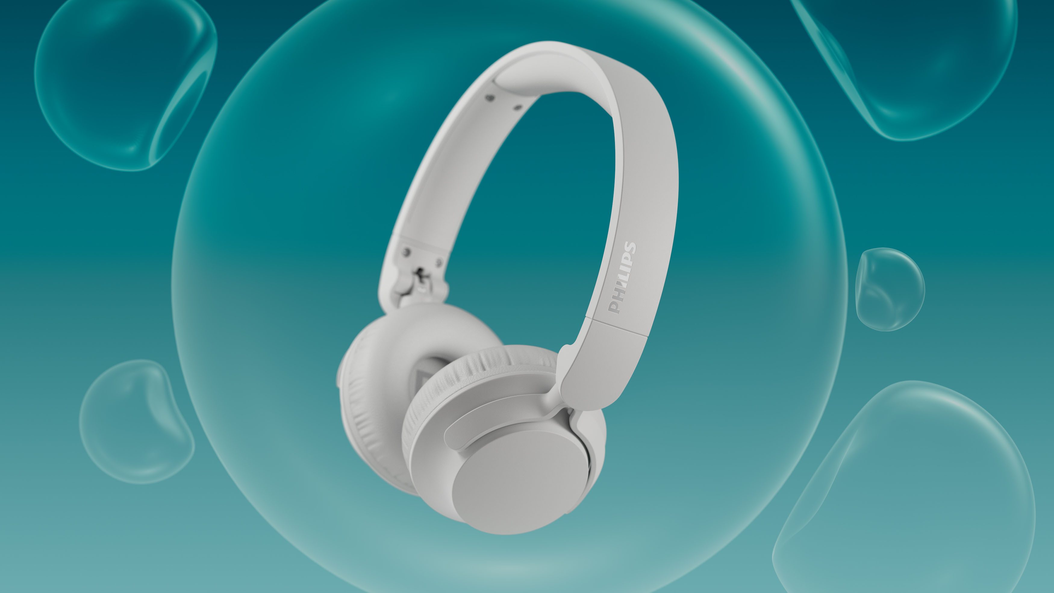 Philips TAH4500WT/00 On-Ear-Kopfhörer (Active Noise Cancelling (ANC), Google Assistant, Siri, Bluetooth)
