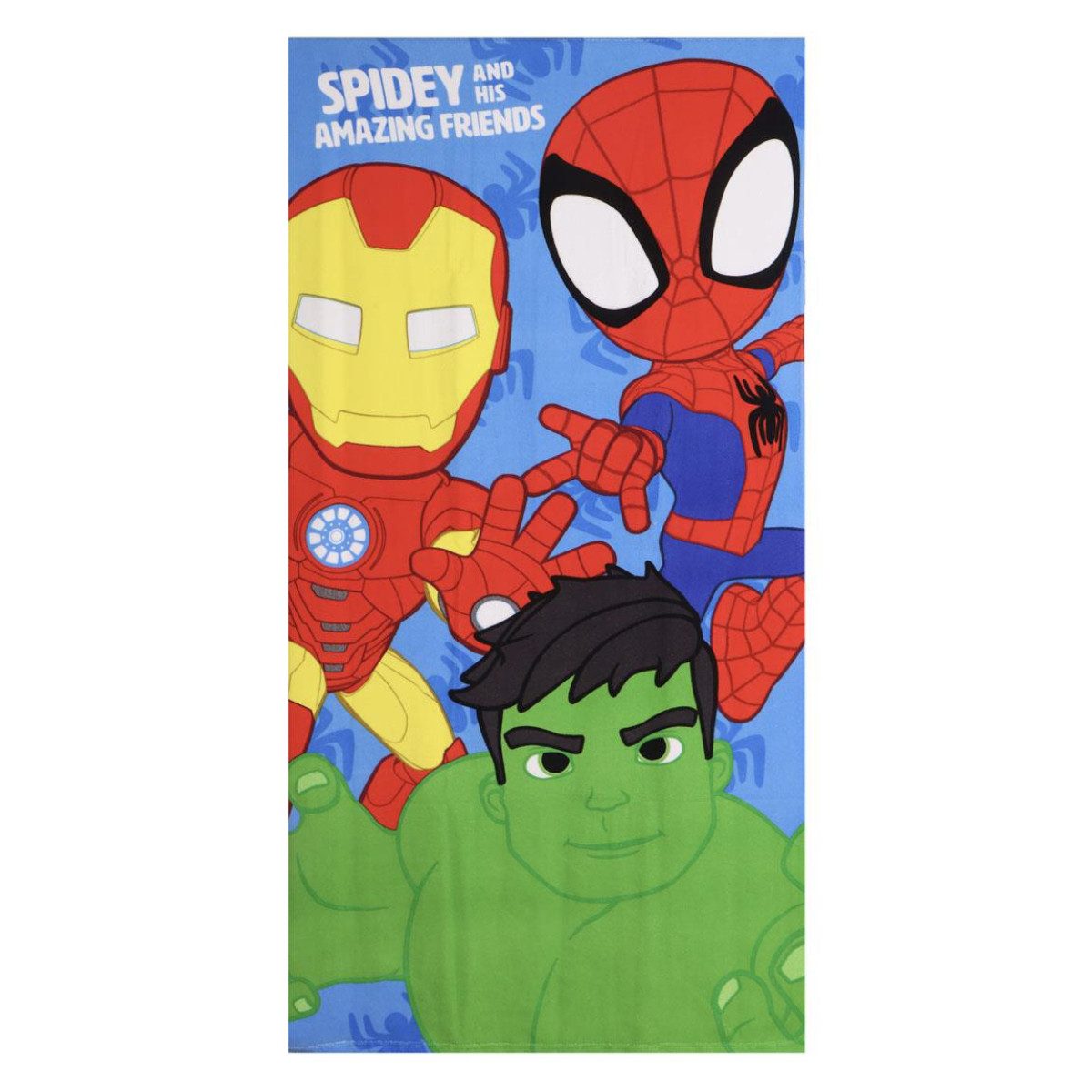 Spiderman Strandtuch Polyester Strandtuch für Kinder 70 × 140 cm 250 gsm pflegeleicht