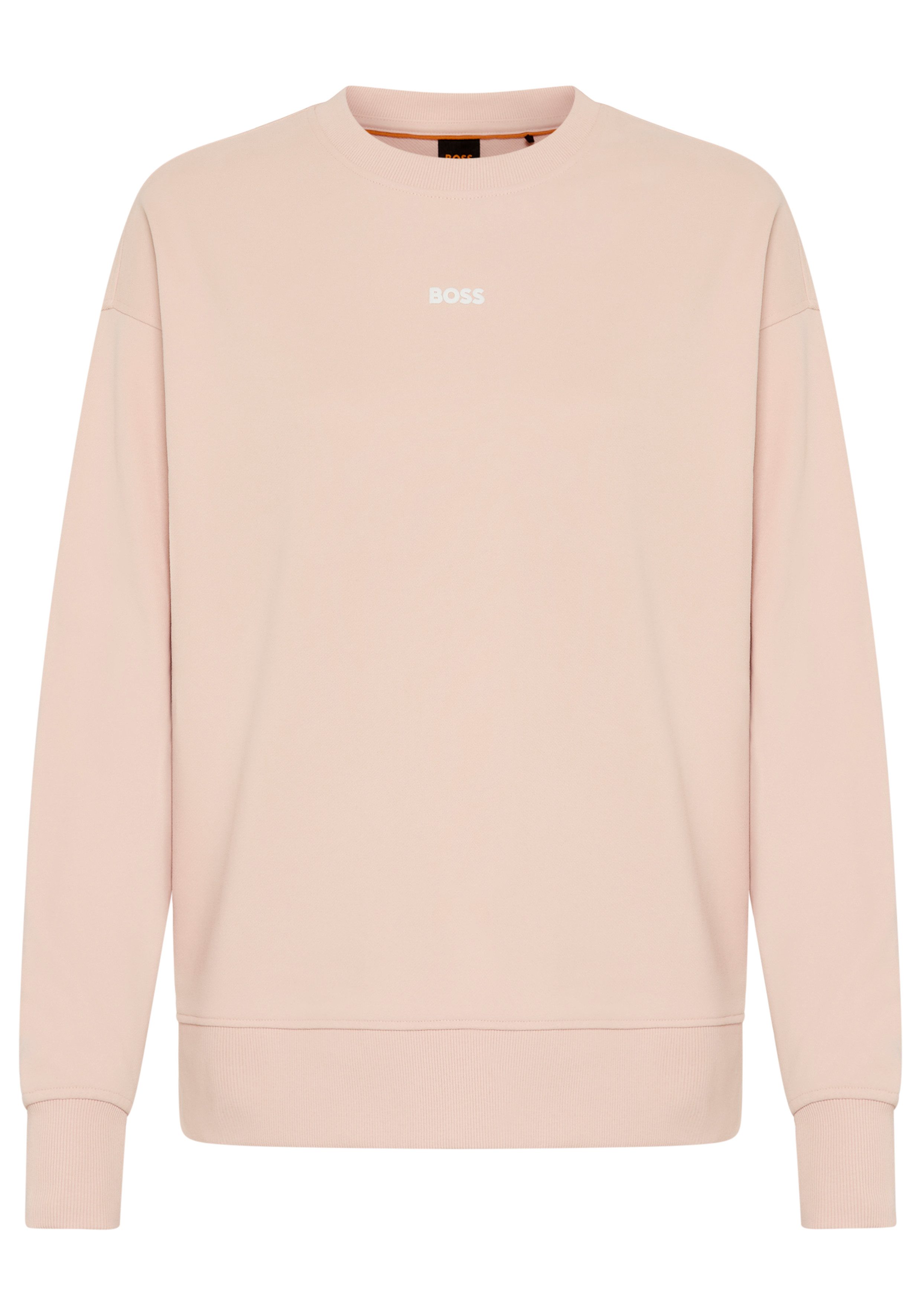 BOSS ORANGE Sweatshirt Eteia Premium Damenmode oversized, Rundhals, mit BOSS Logo