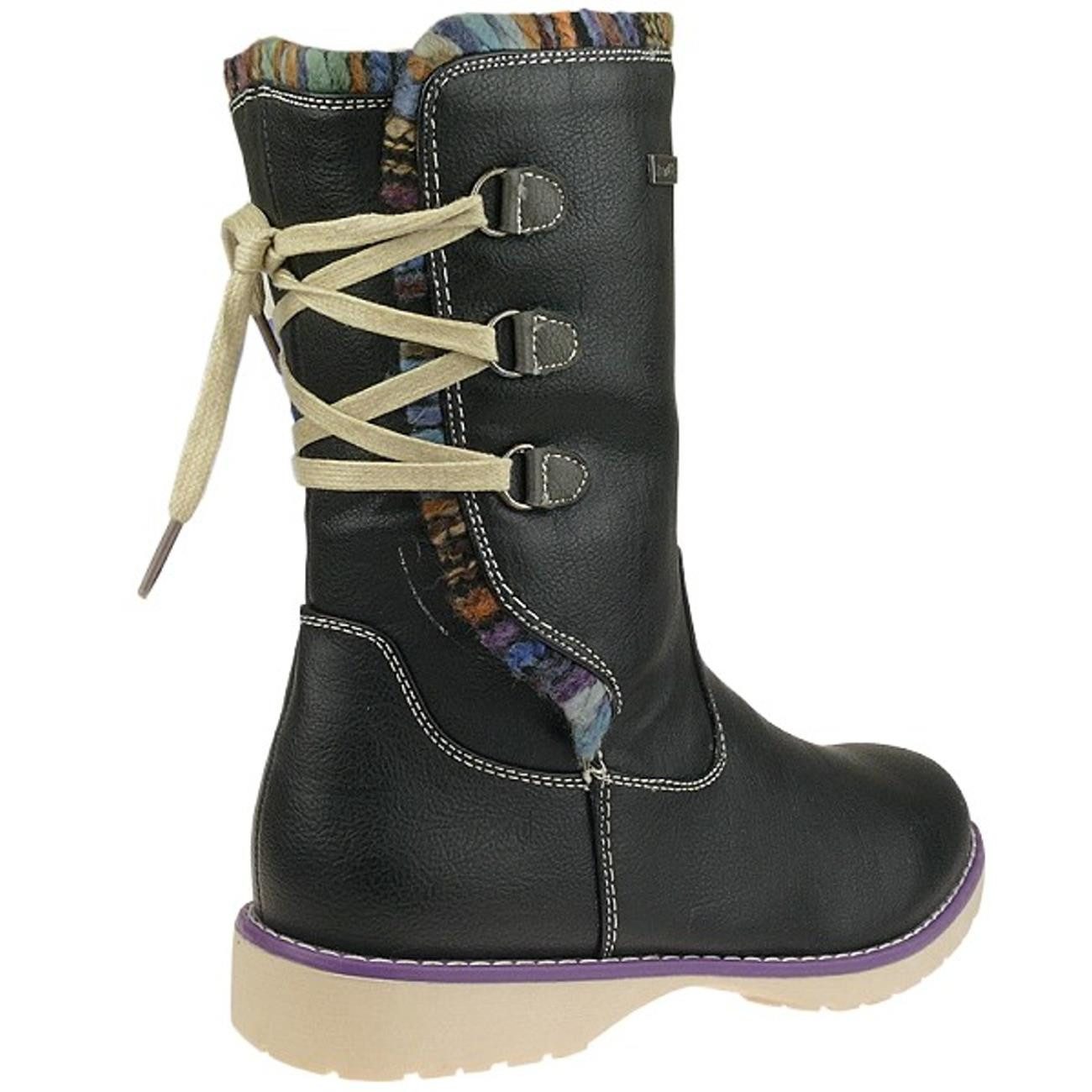 Indigo INDIGO dick gefütterter Fashion Stiefel Stiefel