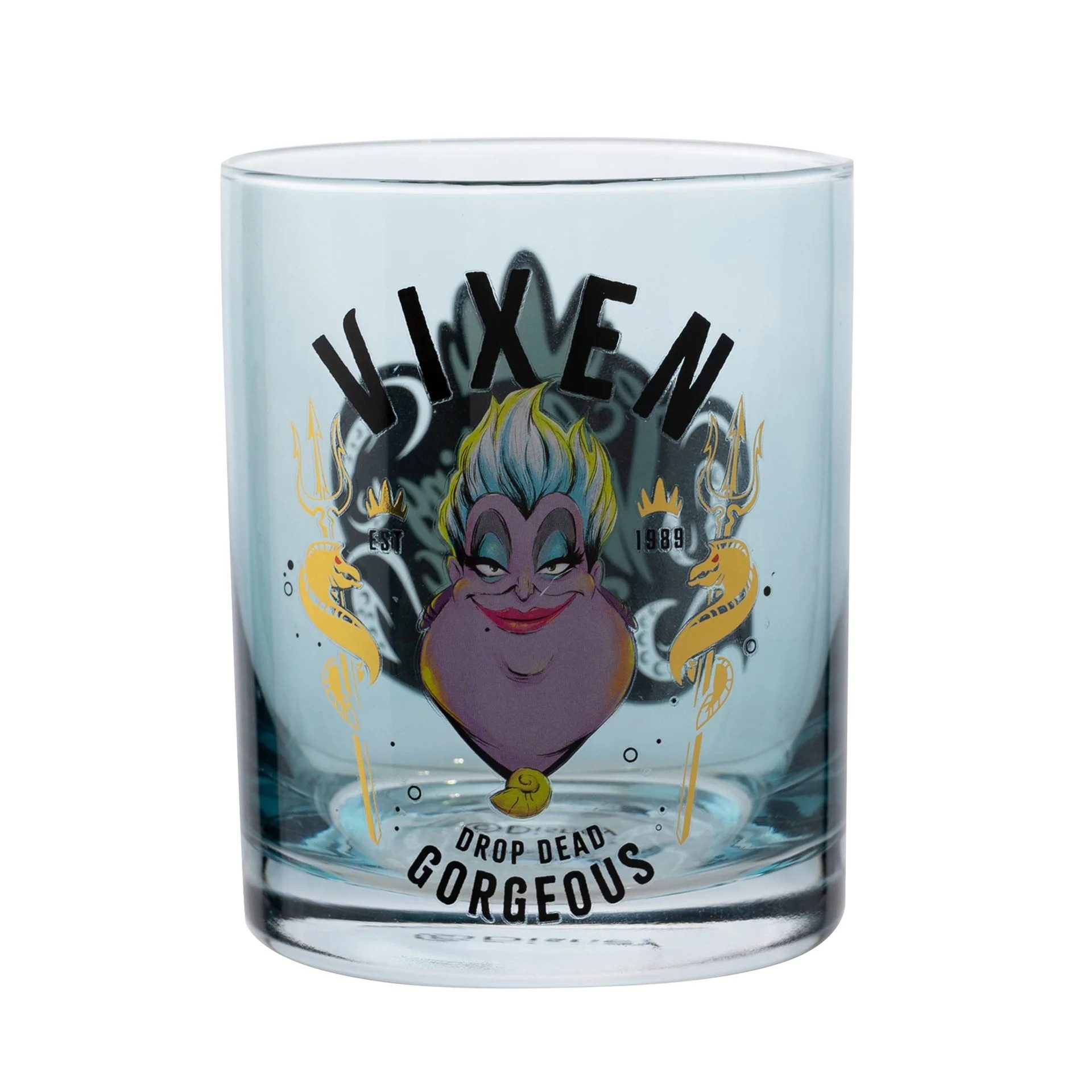 Disney Glas Designer Glas Ursula Arielle Villains Disney Store 400ml