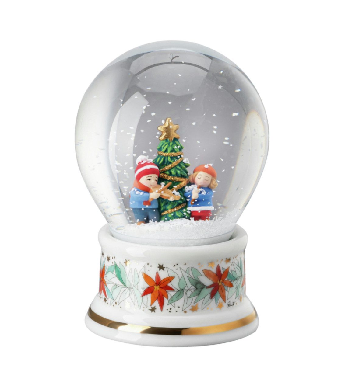 Hutschenreuther Weihnachtsfigur Weihnachten limitiert Schneekugel 2023