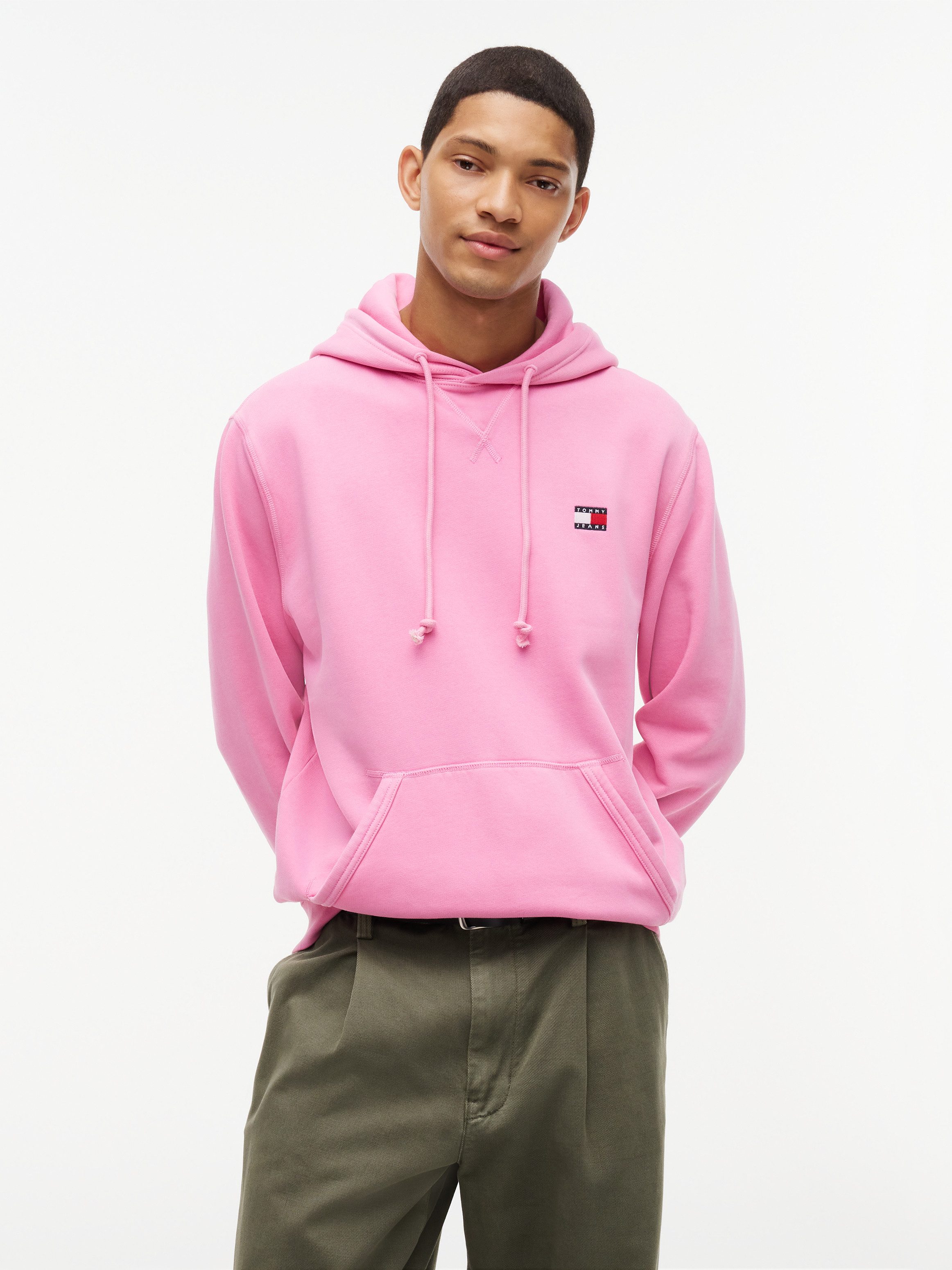 Tommy Jeans Kapuzensweatshirt REGULAR BADGE HOODIE Regular fit mit Kapuze