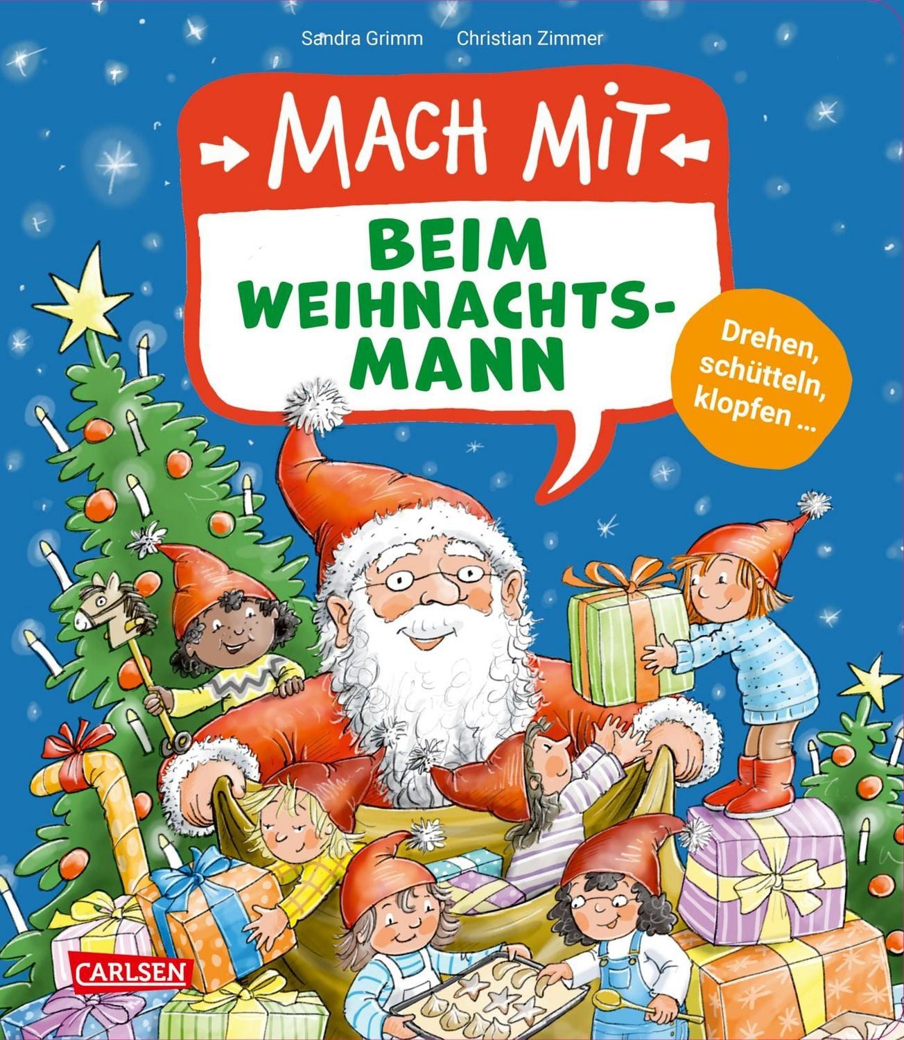 Mach mit - Beim Weihnachtsmann / Sandra Grimm