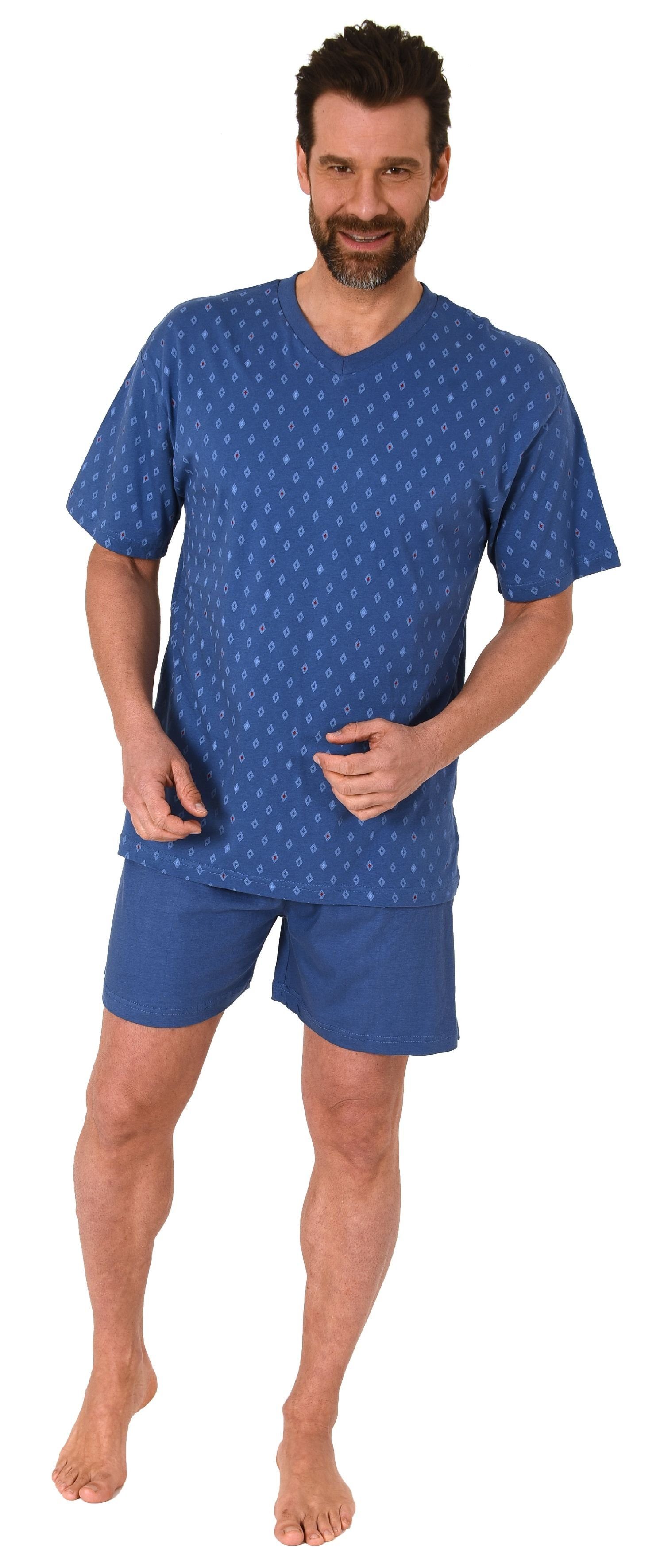 Normann Pyjama Herren Shorty Schlafanzug kurzarm günstig online kaufen