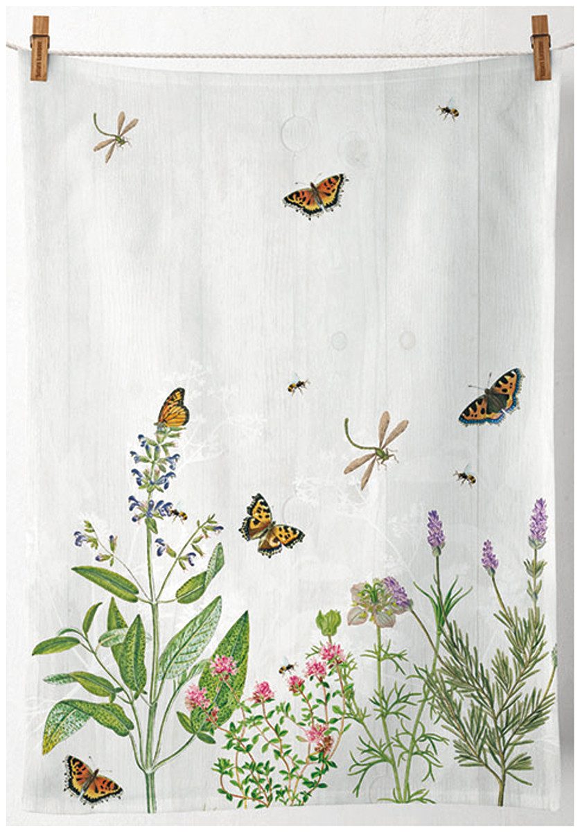 Ambiente® Geschirrtuch Herb garden, (1-tlg., 1-teilig), Geschirrtücher ca.5 günstig online kaufen