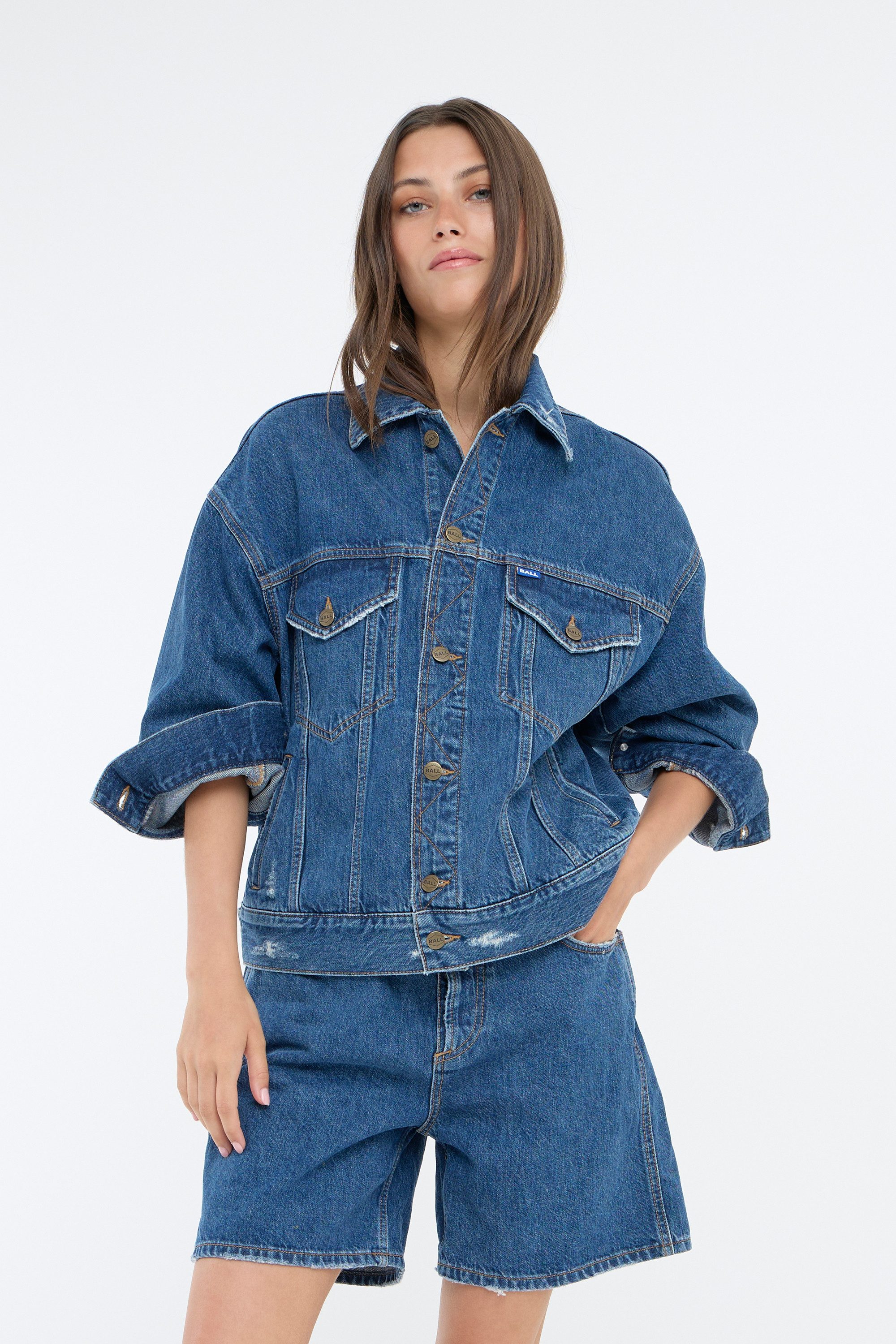 Ball Jeansjacke Jeansjacke