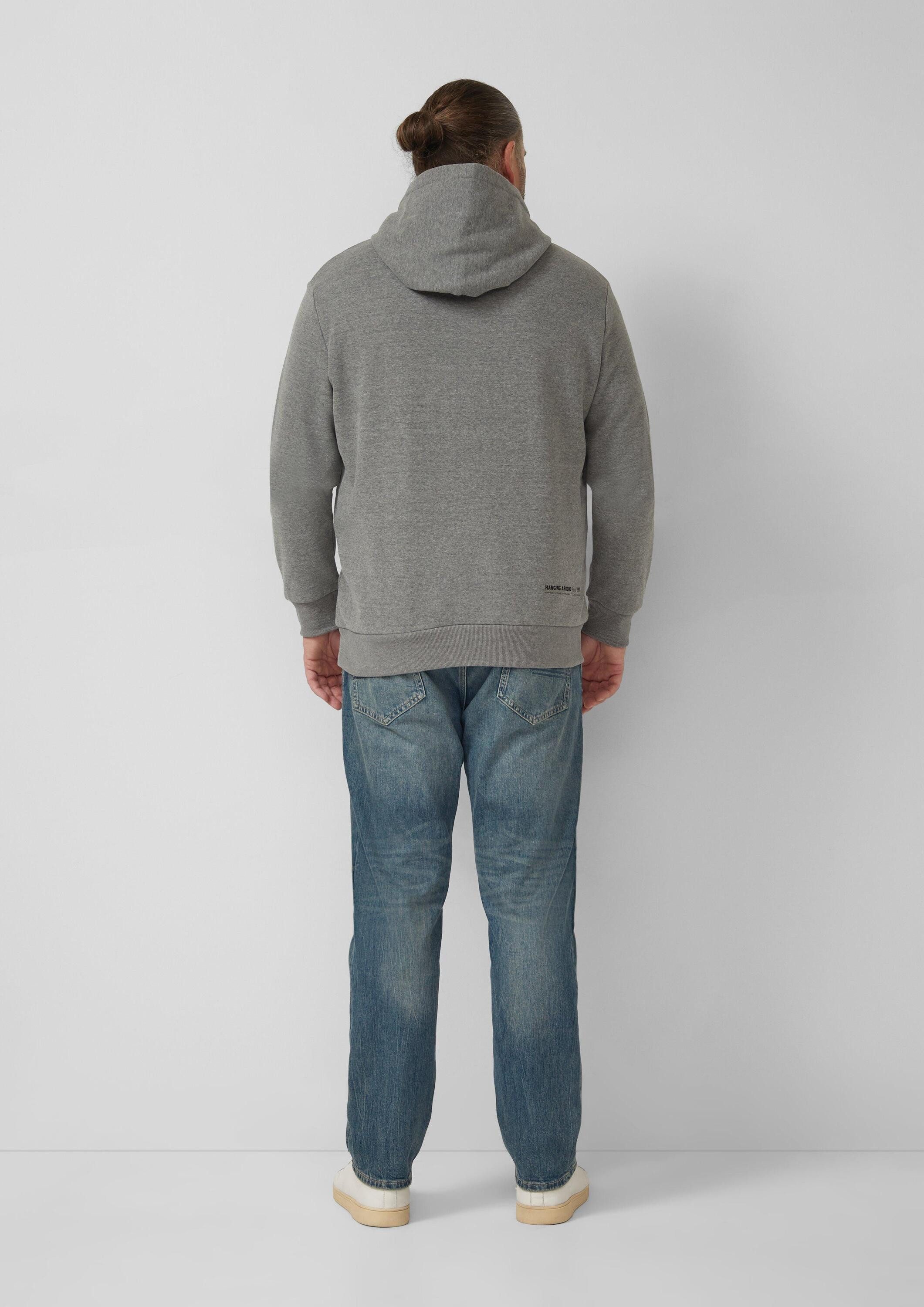 s.Oliver Sweatshirt Sweatshirt Kapuzen-Sweatshirt mit Peanuts®-Artwork