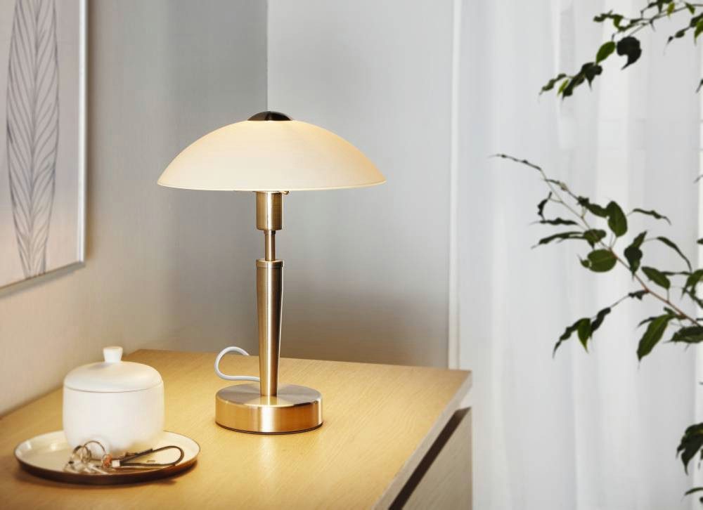 EGLO Tischleuchte SOLO 1 Tischlampe, Nachttischlampe, günstig online kaufen