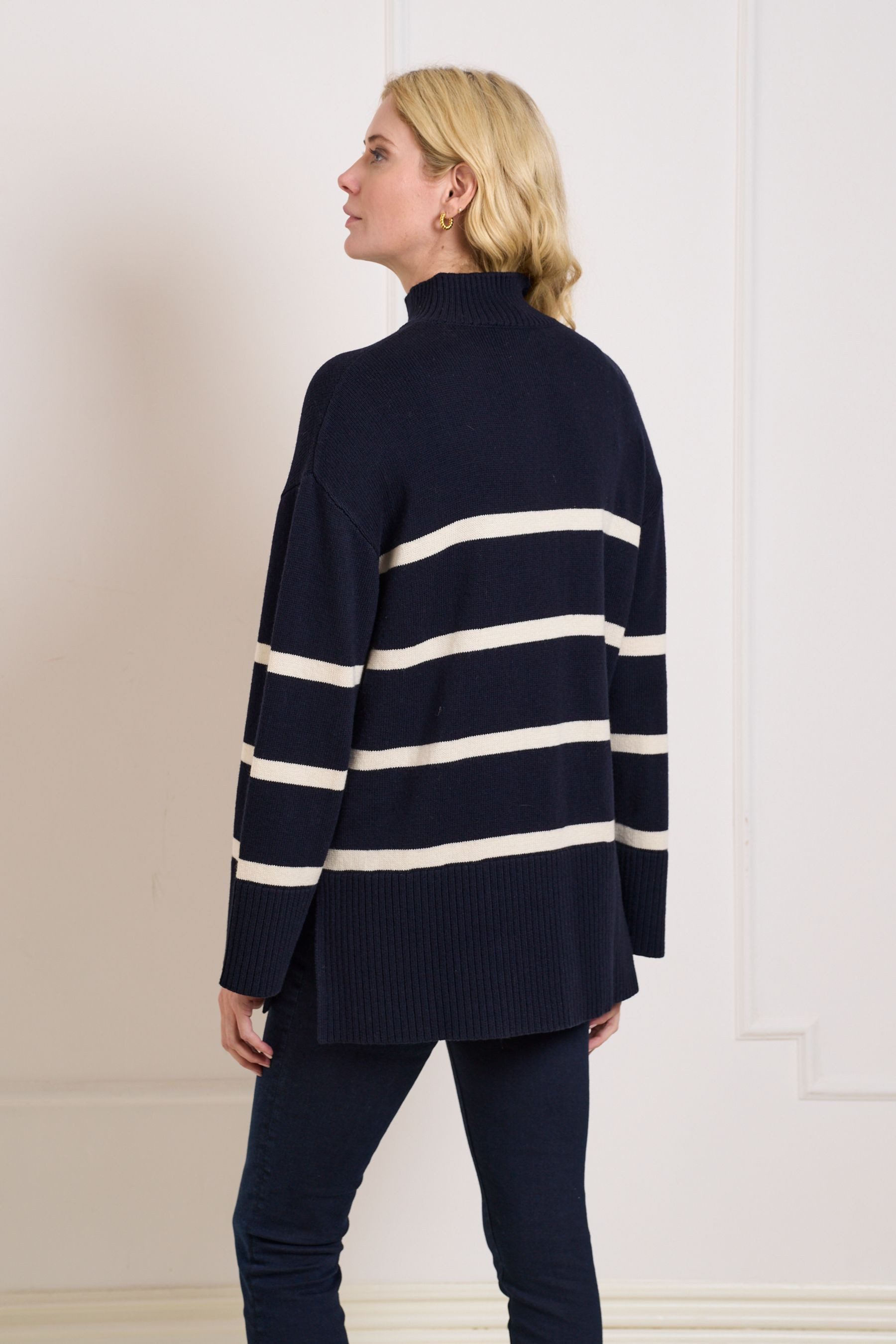 Seraphine Strickpullover Seraphine Pullover mit Wolle Umstands-/Stillmode (1-tlg)