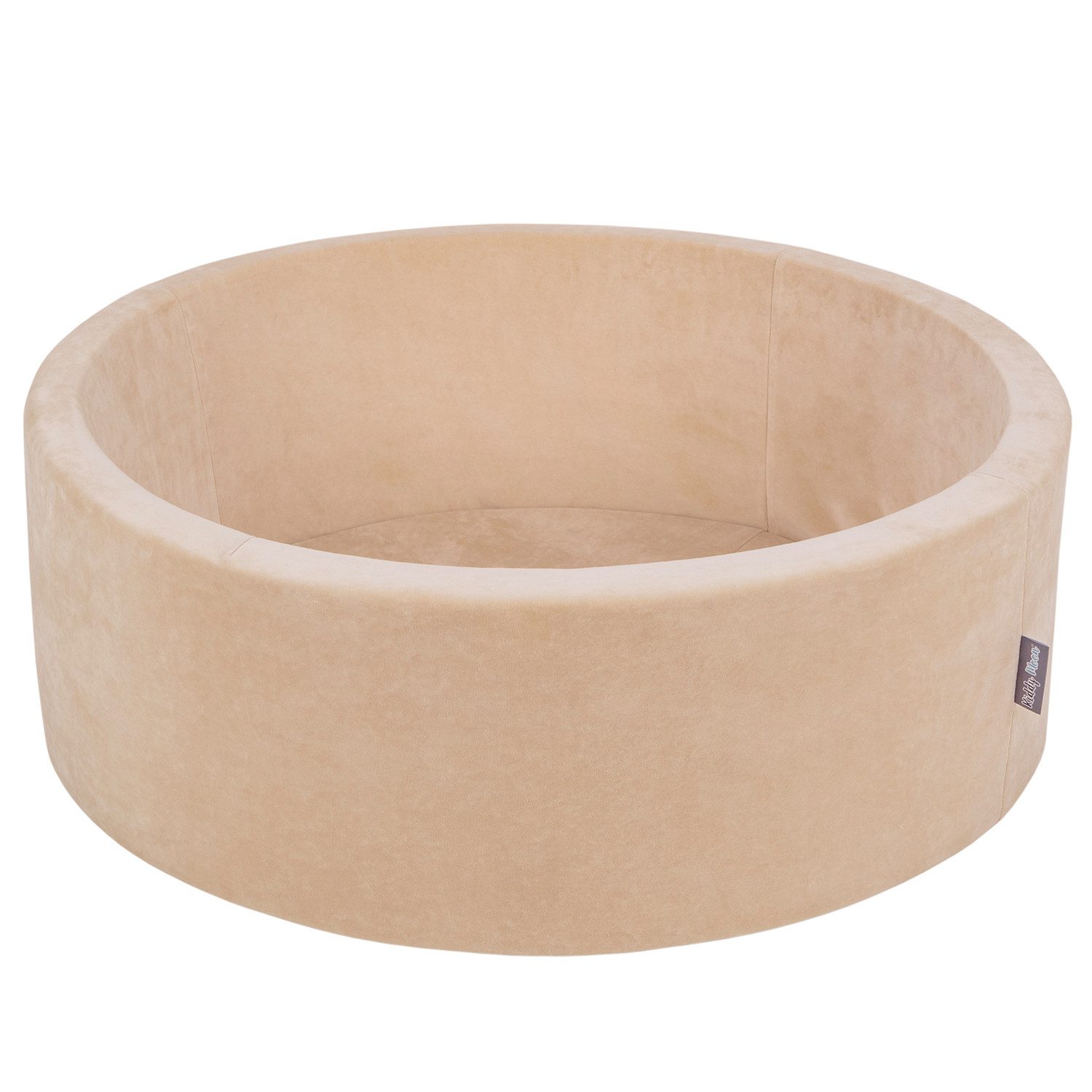 KiddyMoon Bällebad OK30V, (Bällepool mit bunten Bällen, 0-tlg., Samt Bällepool), Made in Europe