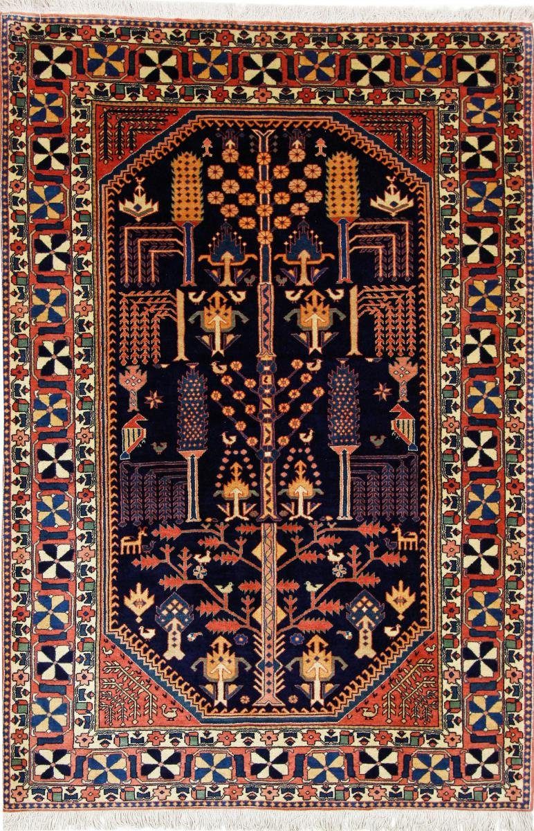 Orientteppich Bakhtiar Baba Heydar 155x229 Handgeknüpfter Orientteppich, Nain Trading, rechteckig, Höhe: 12 mm