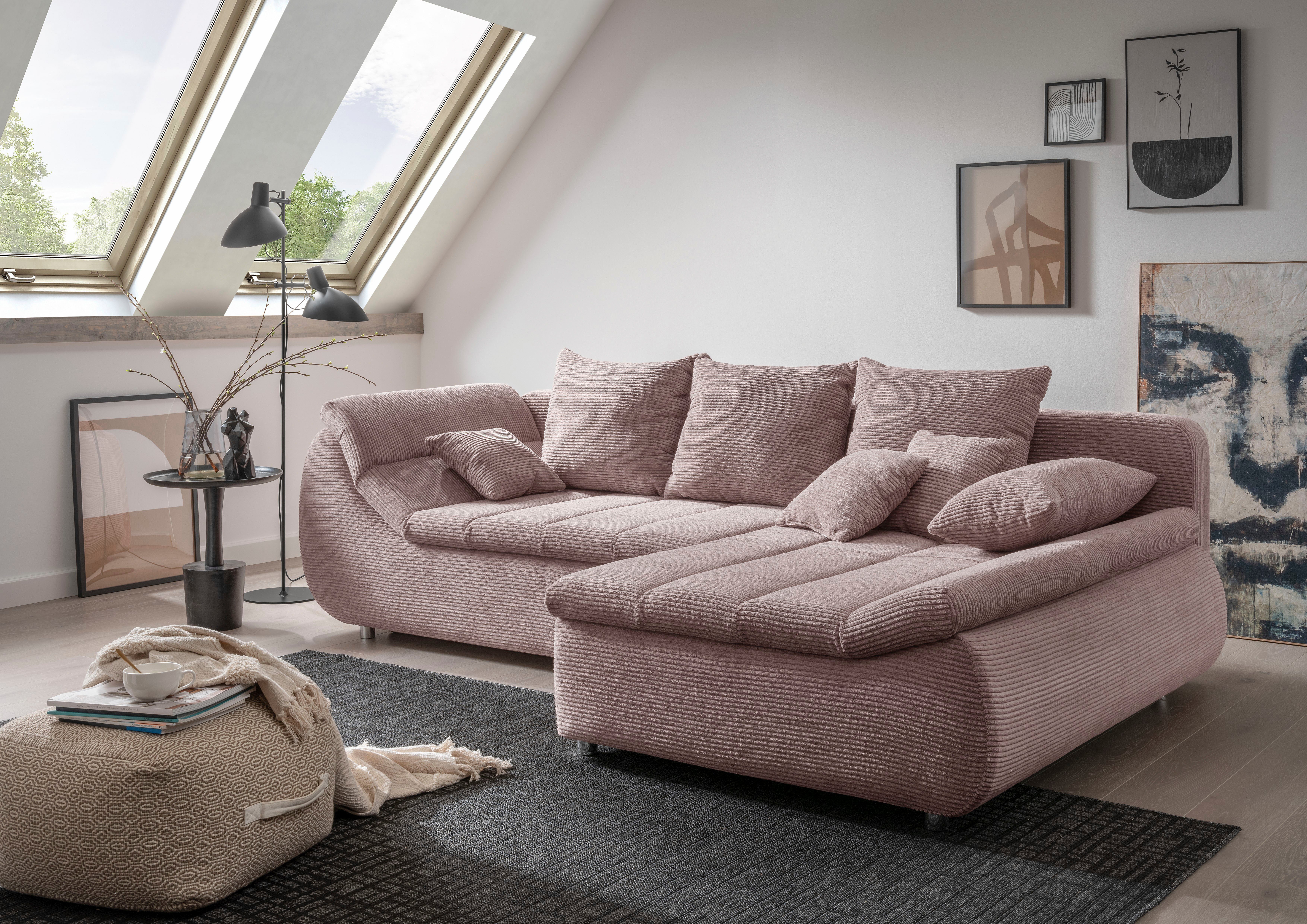 INOSIGN Ecksofa Imola elegant und bequem, günstig online kaufen