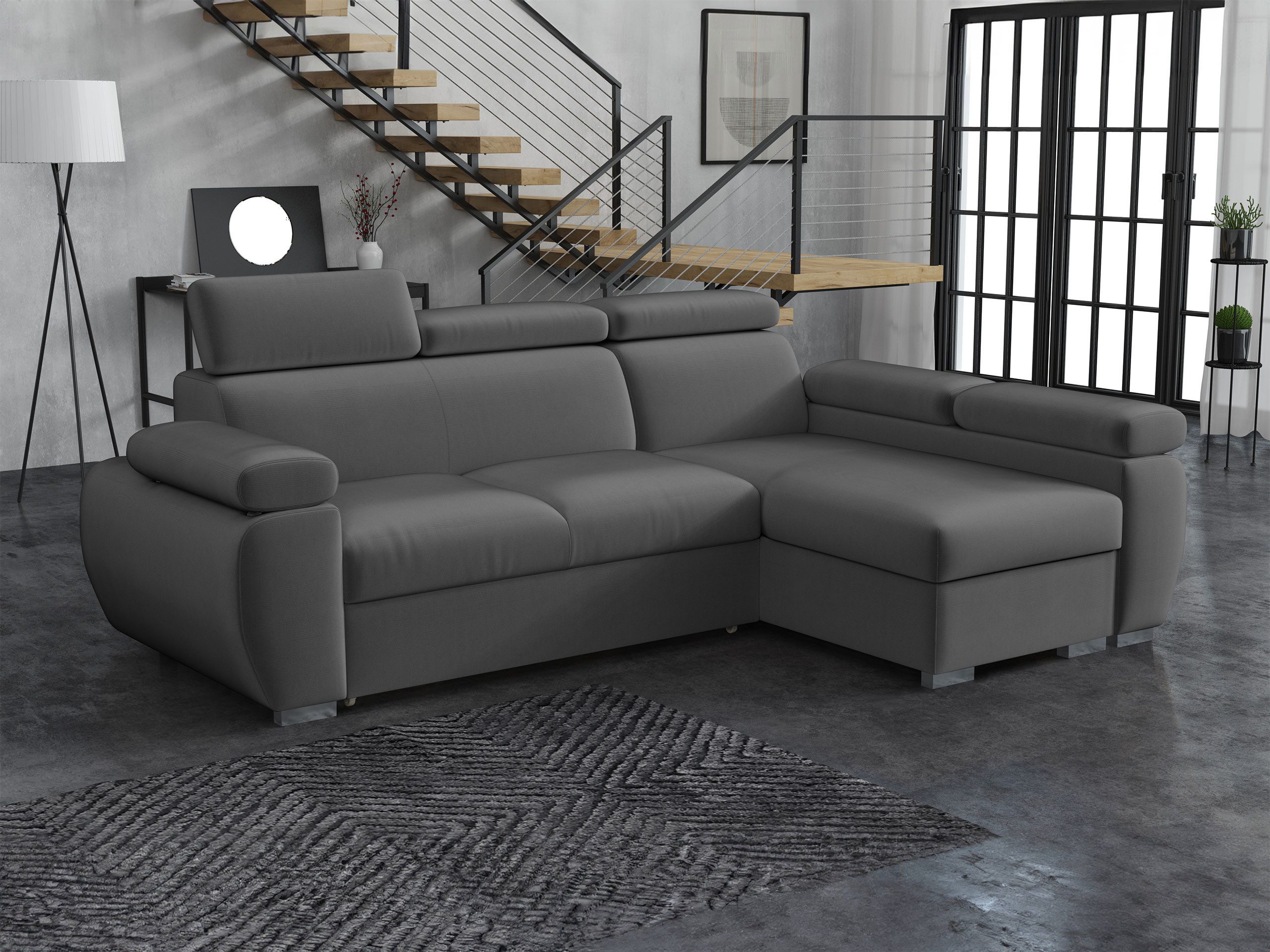 MIRJAN24 Ecksofa Boston Mini, mit Bettkasten günstig online kaufen