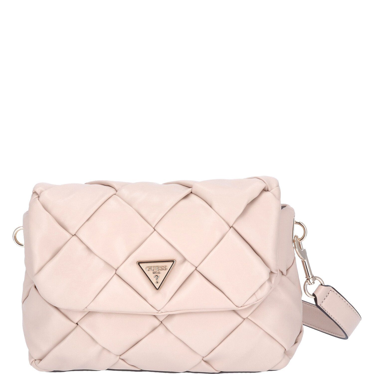 Guess Umhängetasche GUESS Damen Schultertasche Zaina Stone (1, 1-tlg., 1)