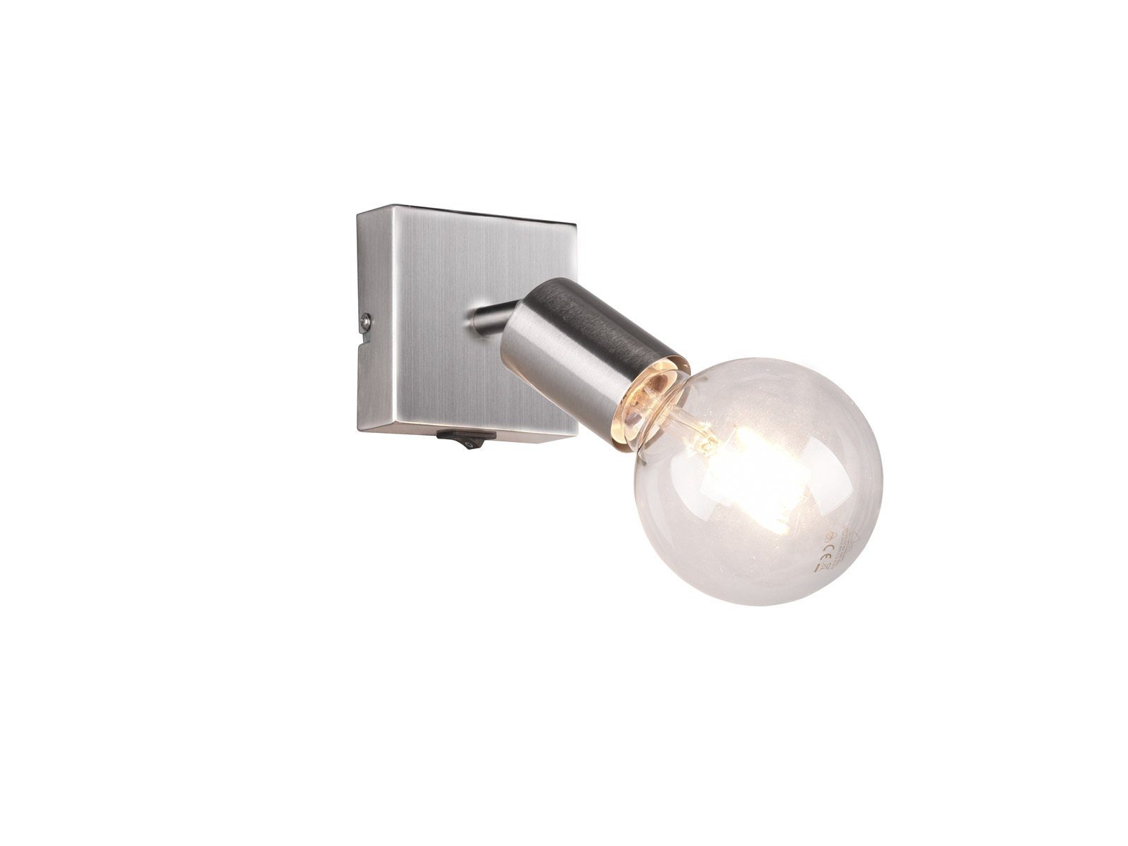 LED Spot Lampe 4W Akzent Wand Leuchte Schalter Küche Flur schwenkbar Big Light 