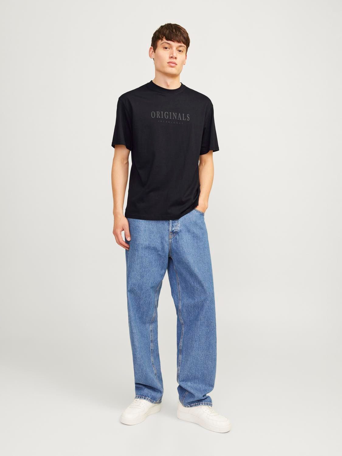 Jack & Jones Rundhalsshirt JORFREDERIKSBERG TEE SS CREW NECK NOOS – Bild 5 von 5