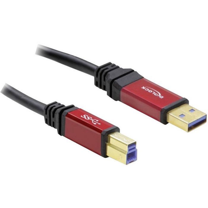 Delock USB 3 Kabel Stecker-A an Stecker-B 3 m USB-Kabel (3.00 cm)