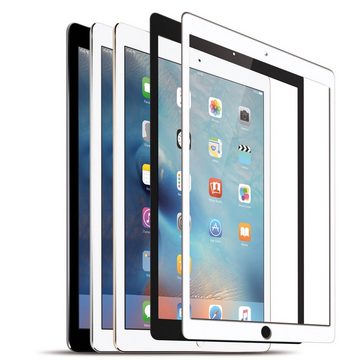KMP Creative Lifesytle Product Schutzfolie Displayschutz für iPad Pro 10,5", Air 10,5" Frame White, (1-St), extra dünn, bruchfest, AntiScratchLevel 9H