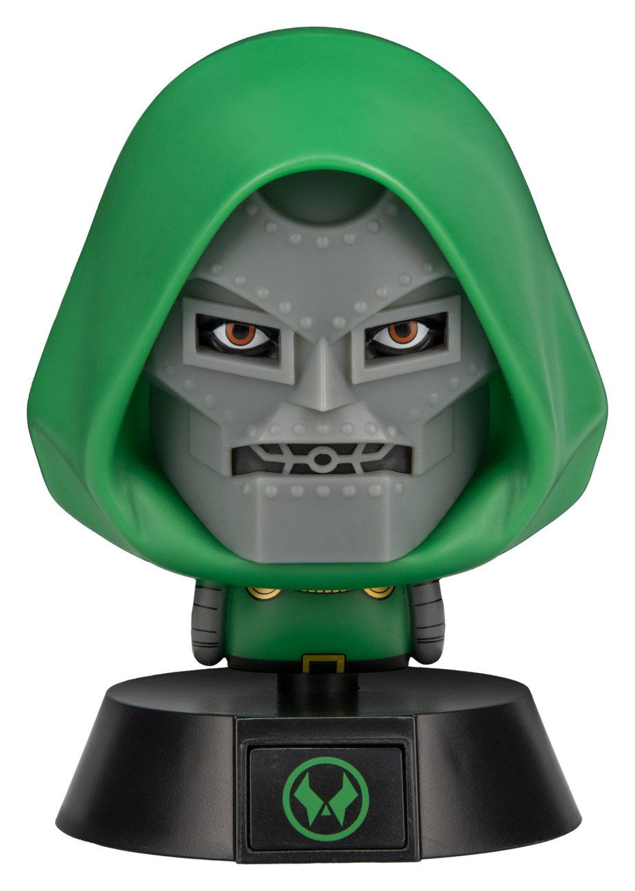 Paladone LED Dekolicht Marvel Universe Icon Leuchte Dr Doom 11 cm
