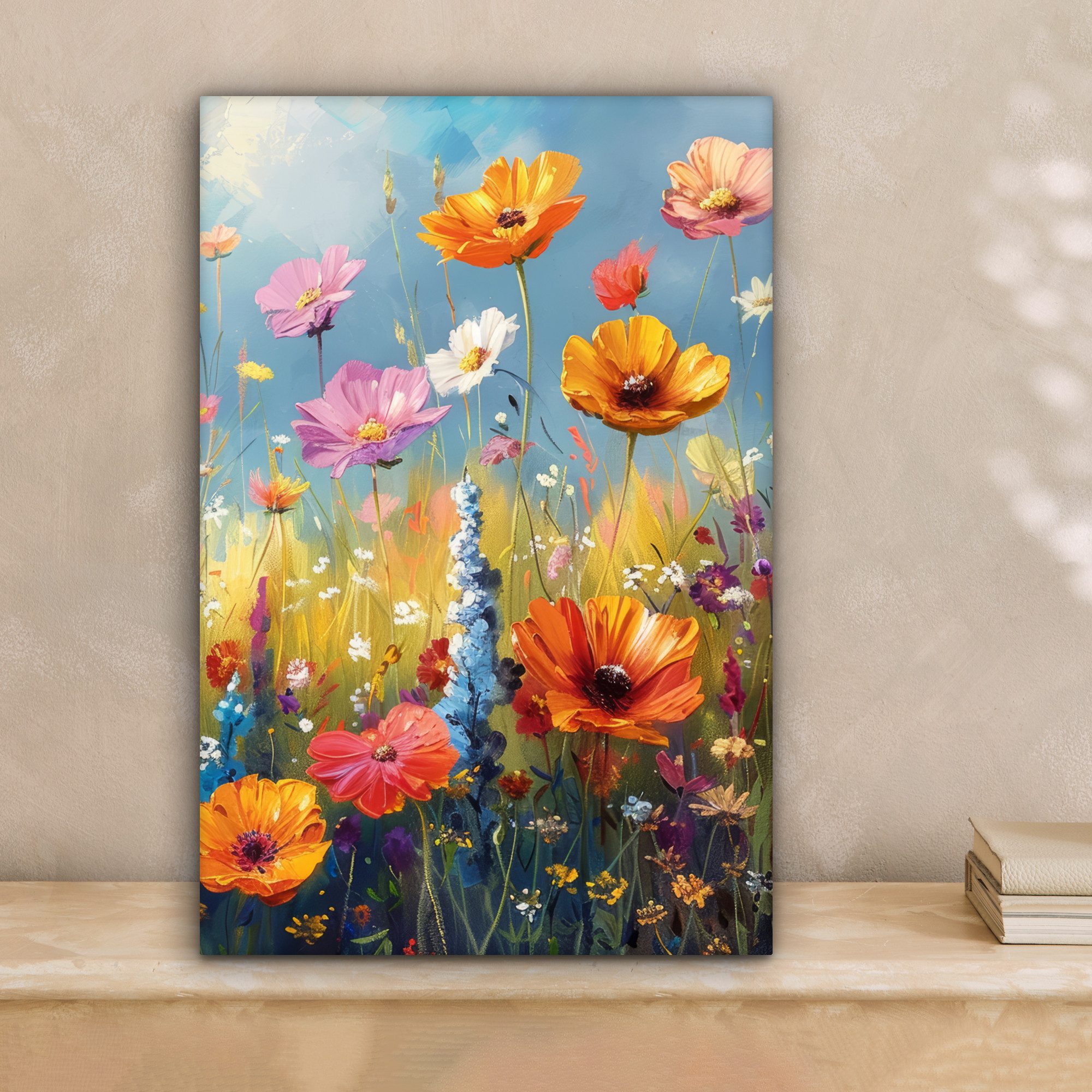 OneMillionCanvasses® Leinwandbild Blumen - Natur - Botanik - Kunst, Fotodru günstig online kaufen